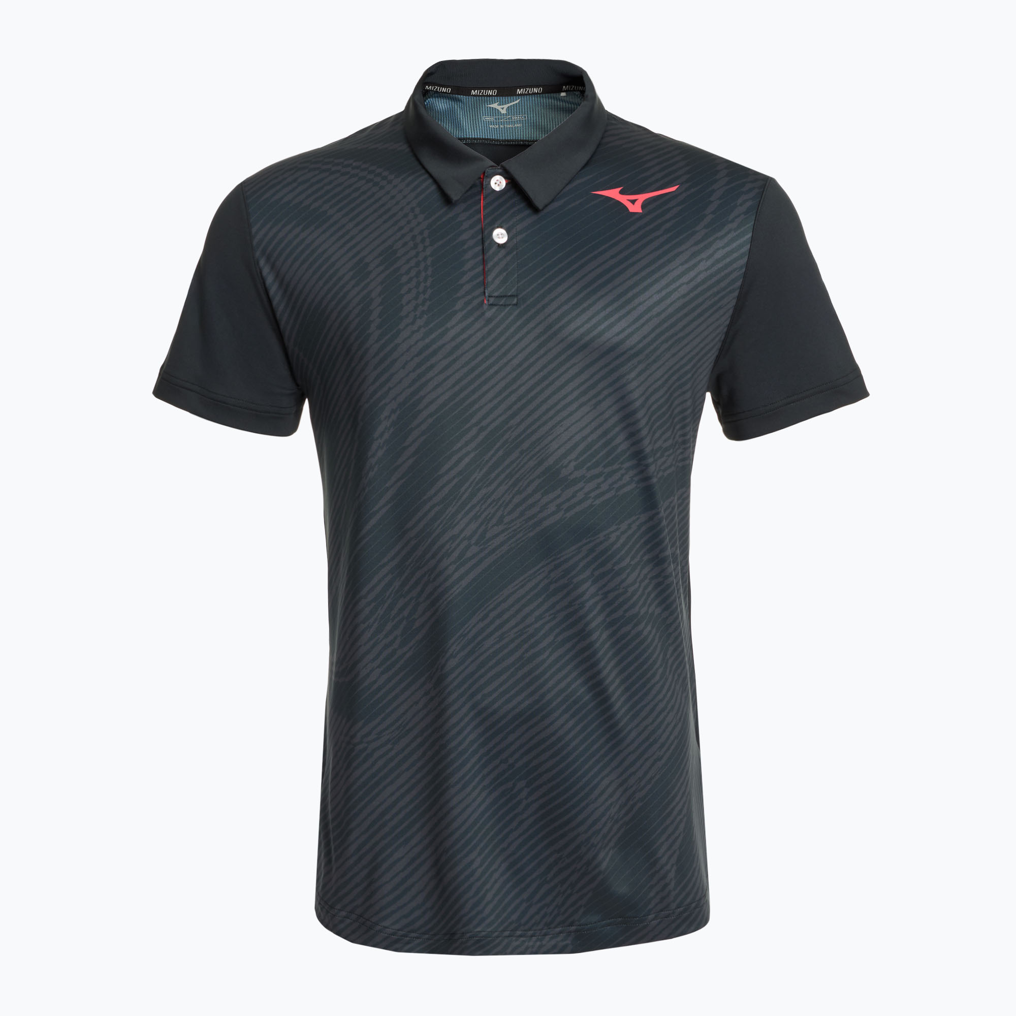 Koszulka polo tenisowa męska Mizuno Charge Shadow Polo black | WYSYŁKA W 24H | 30 DNI NA ZWROT