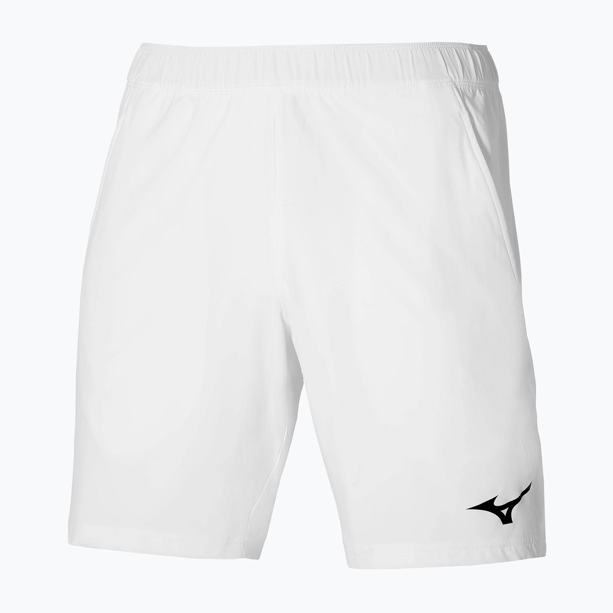 Spodenki tenisowe męskie Mizuno 8 in Flex Short white | WYSYŁKA W 24H | 30 DNI NA ZWROT