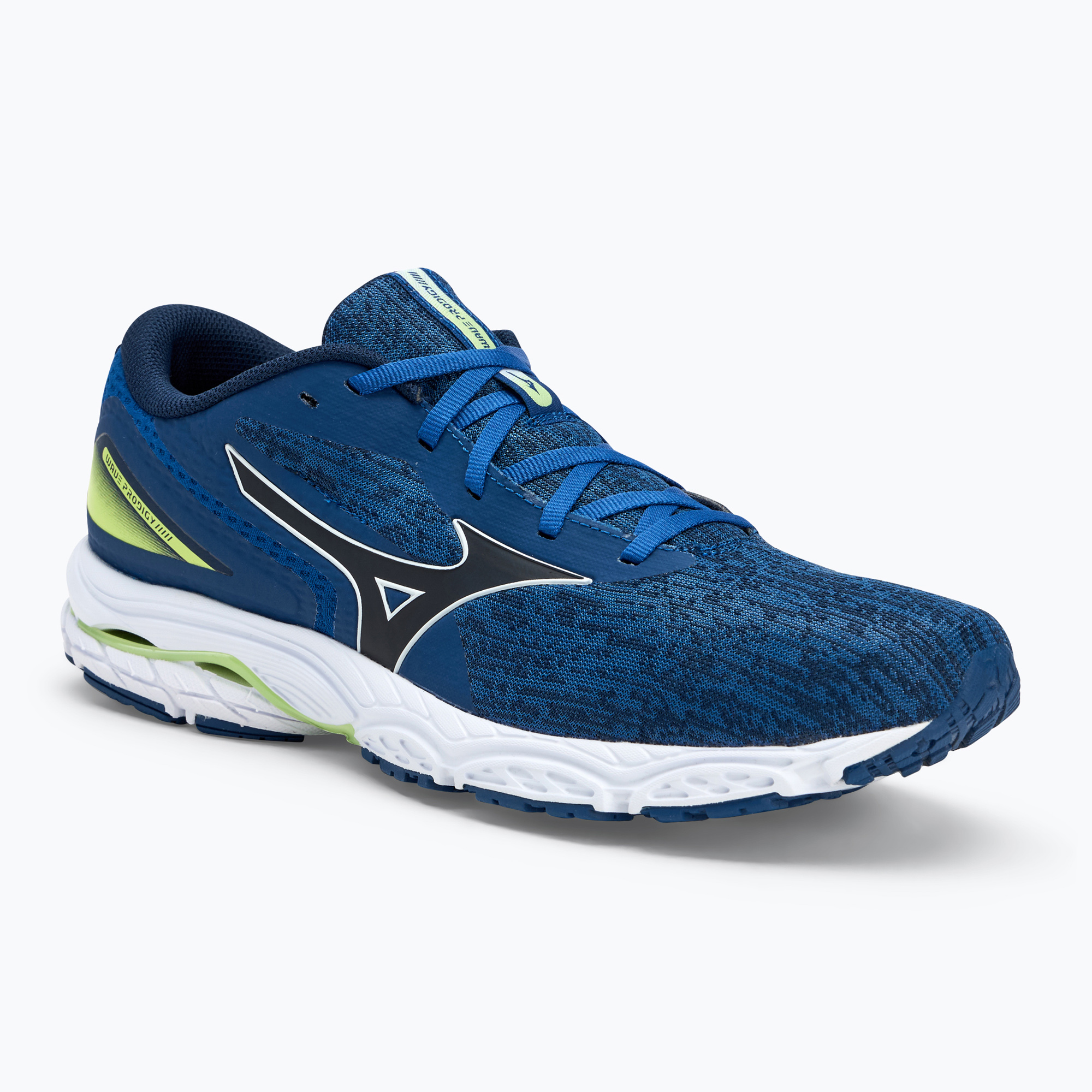 Buty do biegania męskie Mizuno Wave Prodigy 5 navy peony/ white/ sharp green | WYSYŁKA W 24H | 30 DNI NA ZWROT