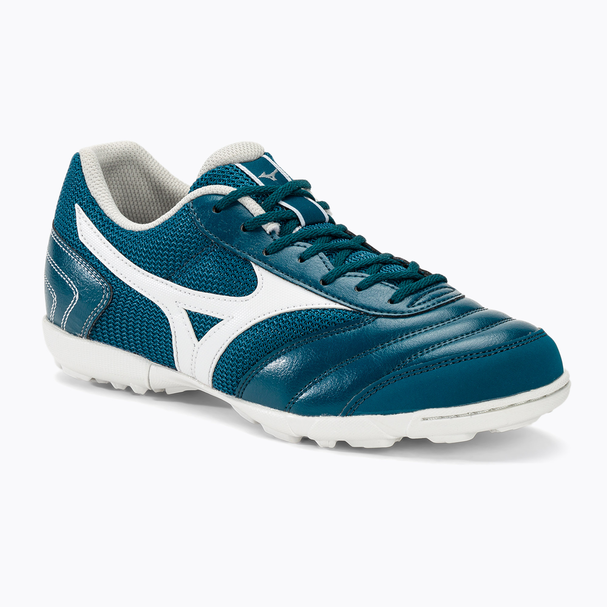 Фото - Футбольні бутси Mizuno Buty piłkarskie dziecięce  MRL Sala Club TF Jr sailor blue/white | W 