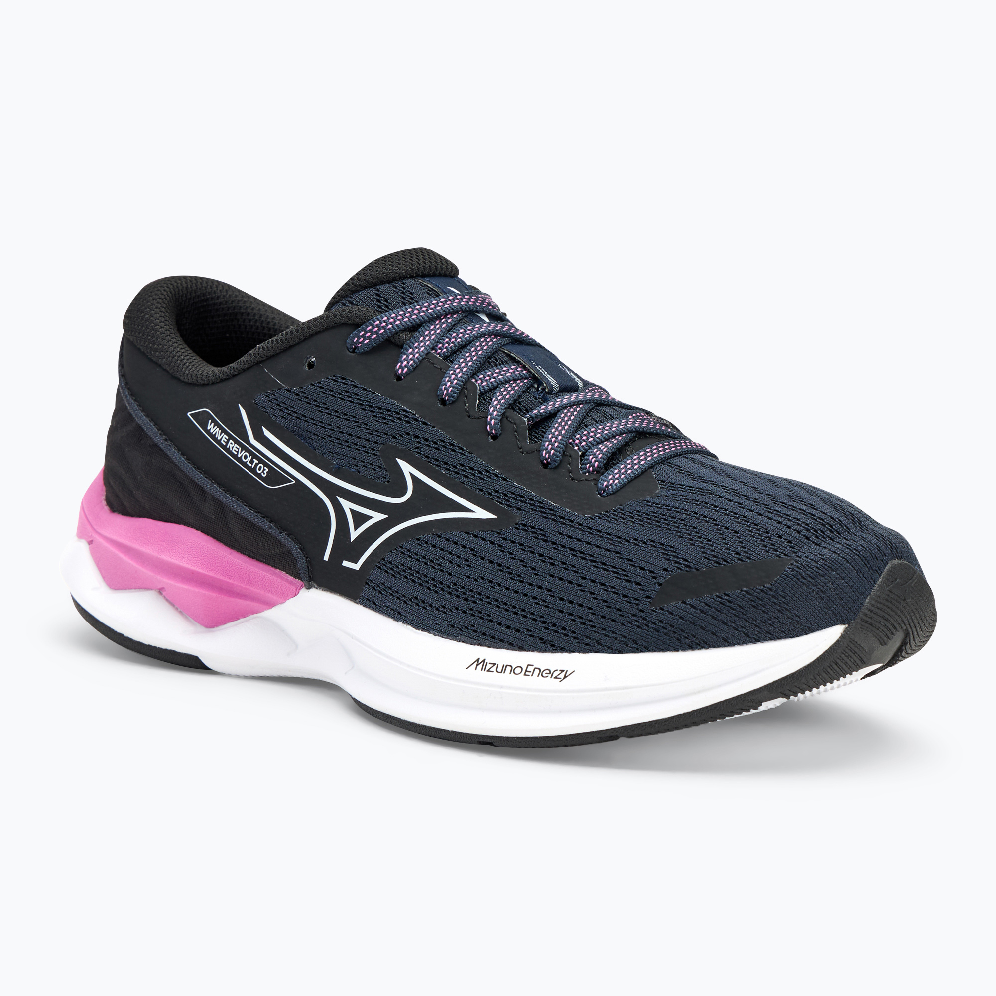 Buty do biegania damskie Mizuno Wave Revolt 3 navy peony/ white/ rosebud | WYSYŁKA W 24H | 30 DNI NA ZWROT