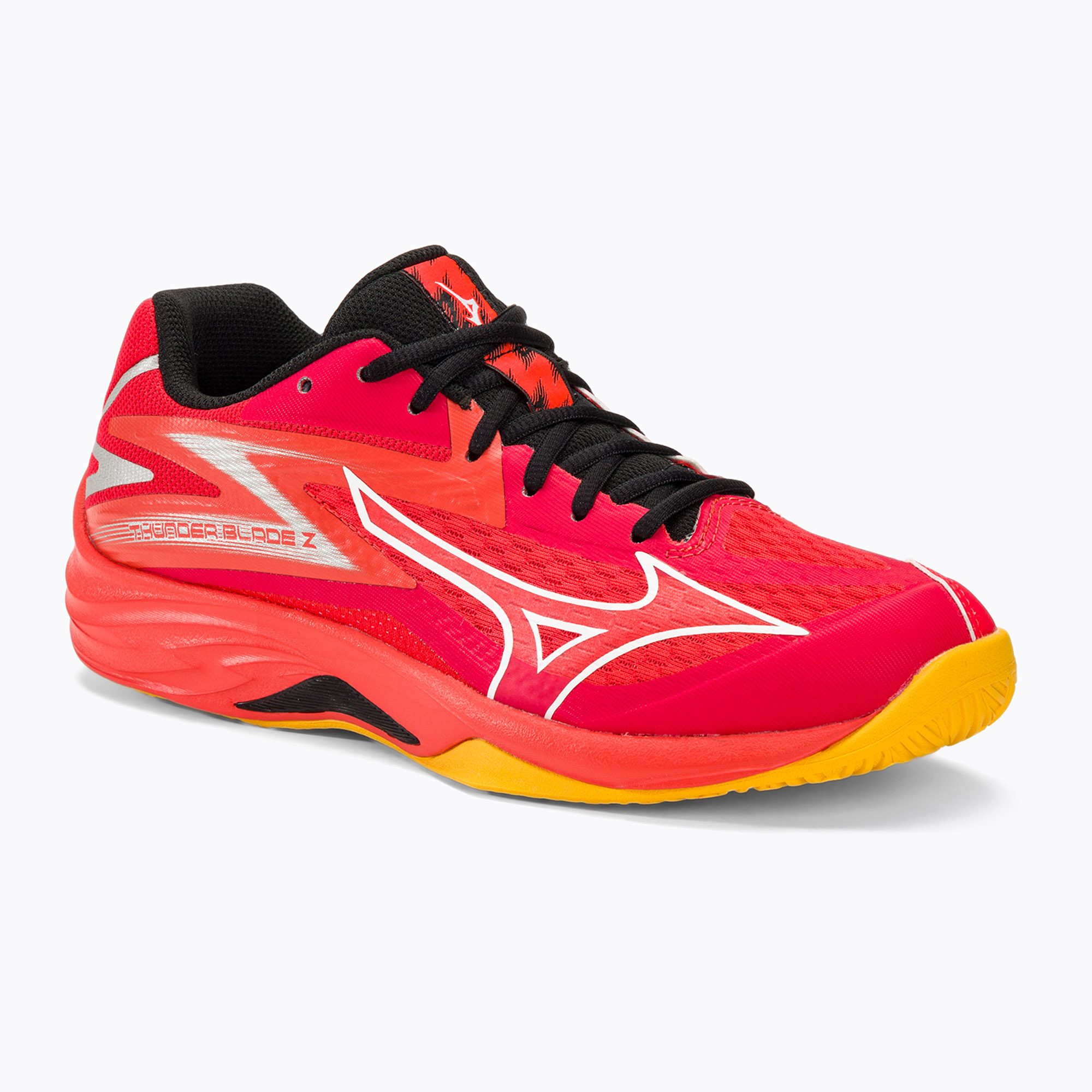 Buty do siatkówki Mizuno Thunder Blade Z radiant red/white/carrot curl | WYSYŁKA W 24H | 30 DNI NA ZWROT