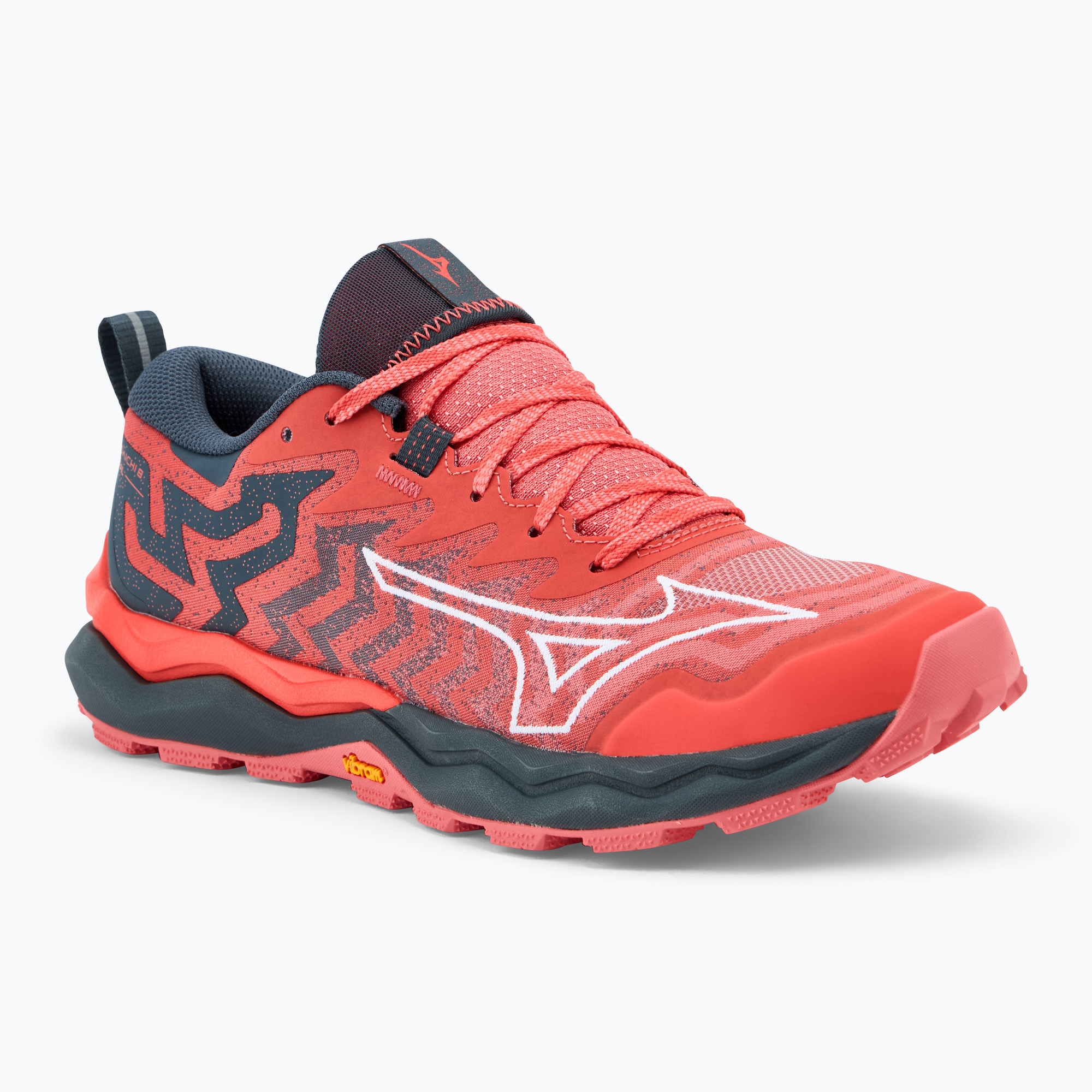 Buty do biegania damskie Mizuno Wave Daichi 8 hot coral/ white/ turbulence | WYSYŁKA W 24H | 30 DNI NA ZWROT