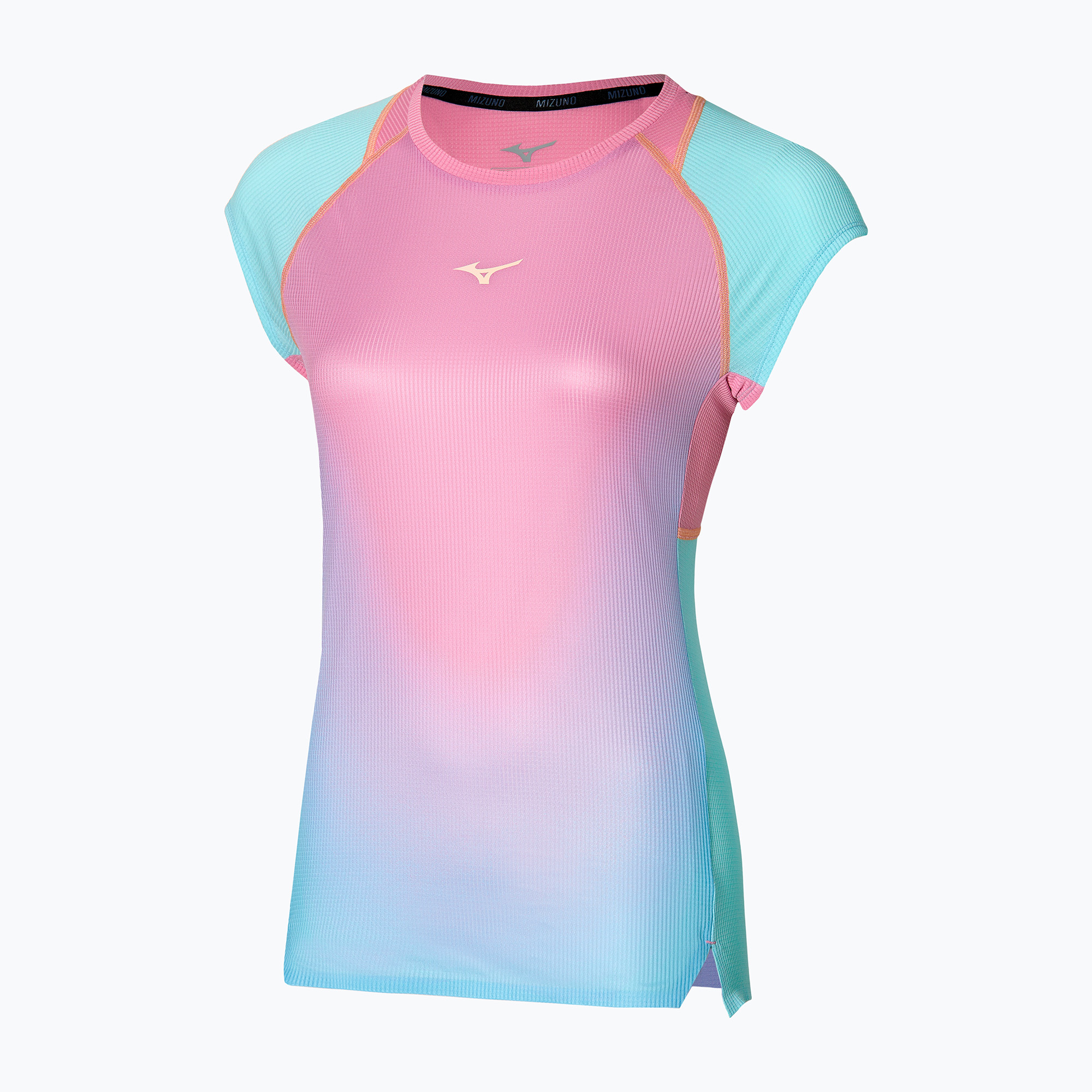 Koszulka do biegania damska Mizuno Aero Tee lilac chiffon | WYSYŁKA W 24H | 30 DNI NA ZWROT