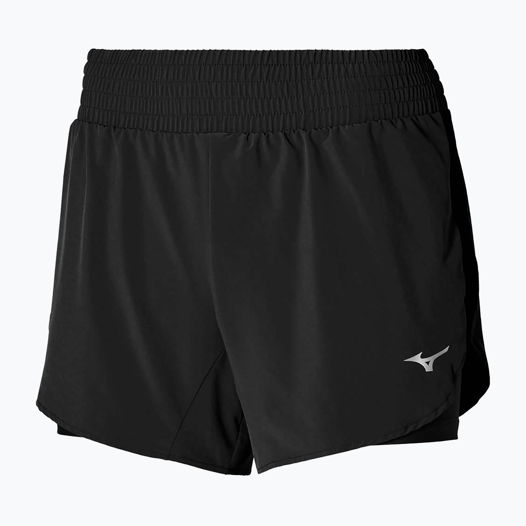 Spodenki do biegania damskie Mizuno 2in1 4.5 black | WYSYŁKA W 24H | 30 DNI NA ZWROT