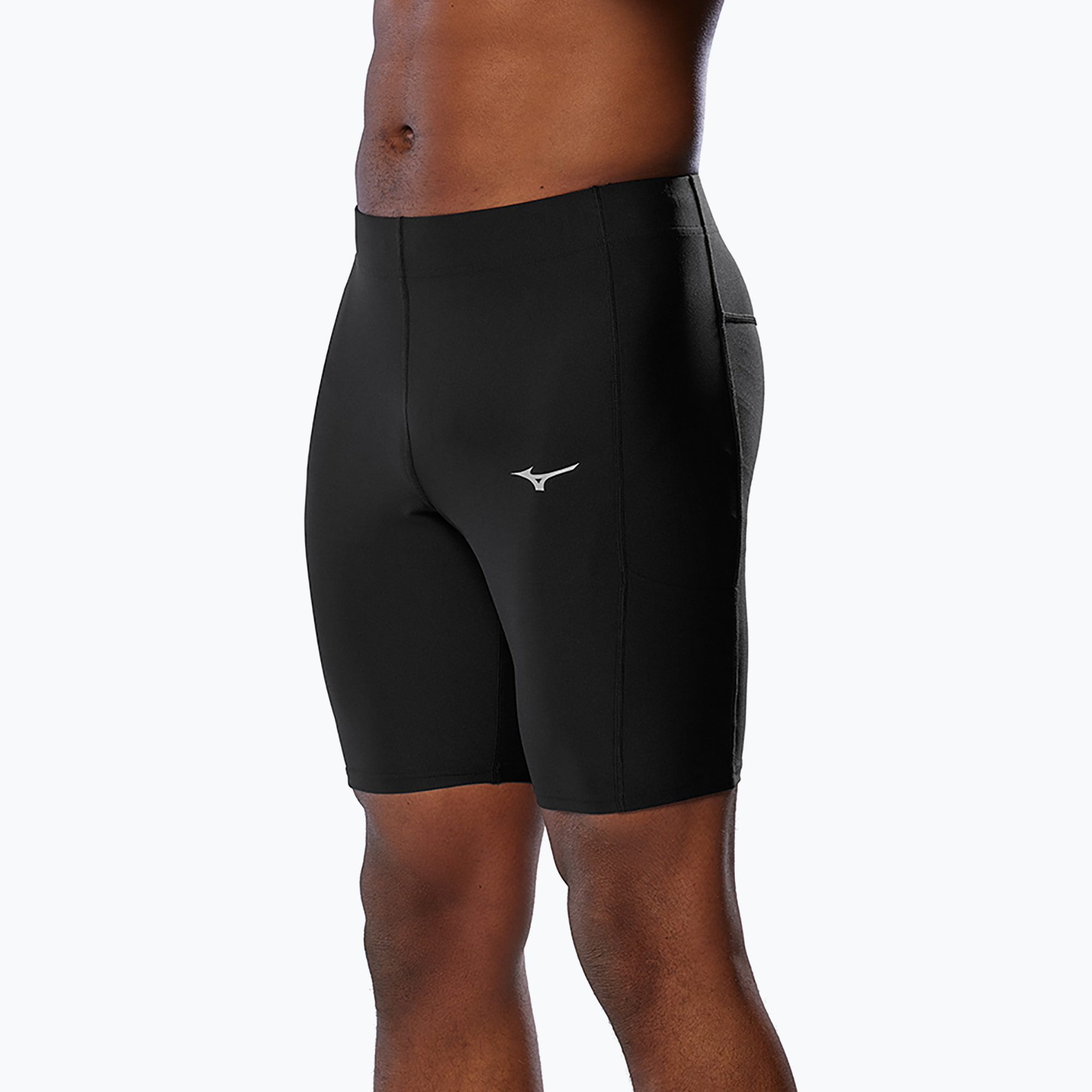 Spodenki do biegania męskie Mizuno Impulse Core Mid Tight black | WYSYŁKA W 24H | 30 DNI NA ZWROT