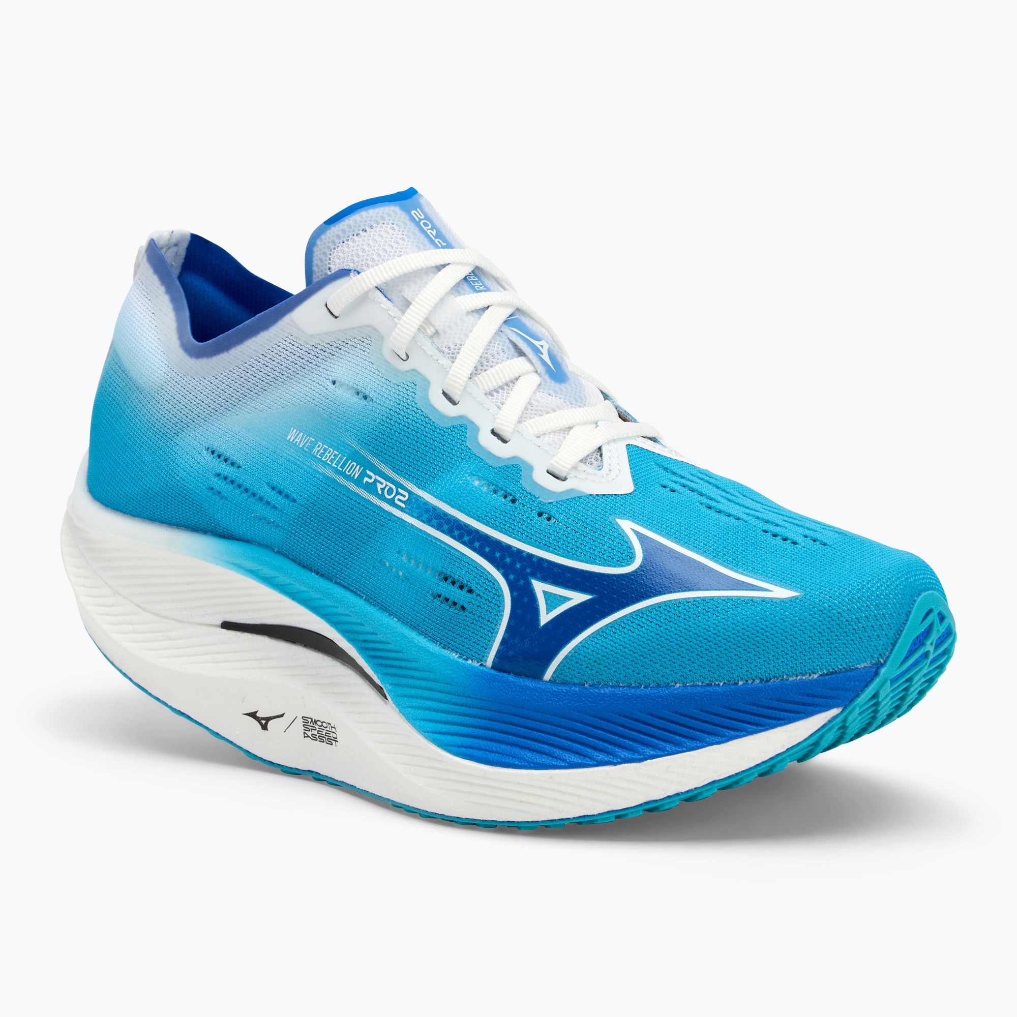 Buty do biegania męskie Mizuno Wave Rebellion Pro 2 river blue/mugen blue/white | WYSYŁKA W 24H | 30 DNI NA ZWROT