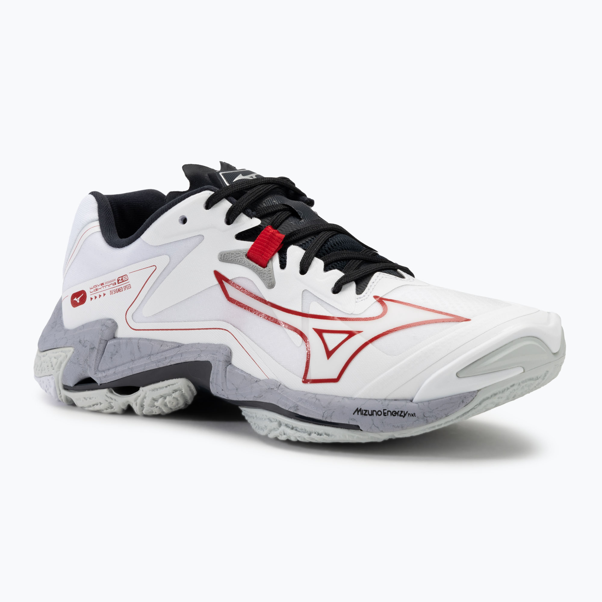 Buty do siatkówki  Mizuno Wave Lightning Z8 white/ salsa/ black | WYSYŁKA W 24H | 30 DNI NA ZWROT