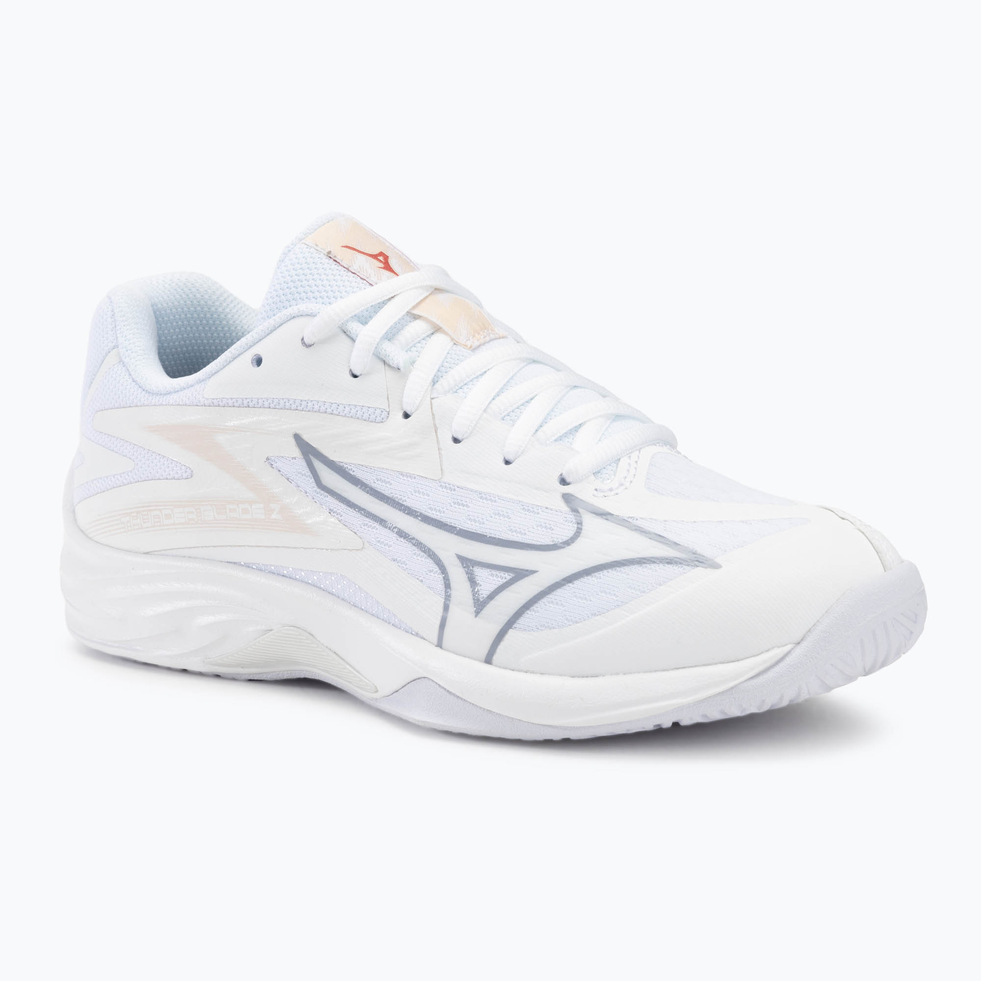 Buty do siatkówki damskie Mizuno Thunder Blade Z white/aleutian/cloud pink | WYSYŁKA W 24H | 30 DNI NA ZWROT