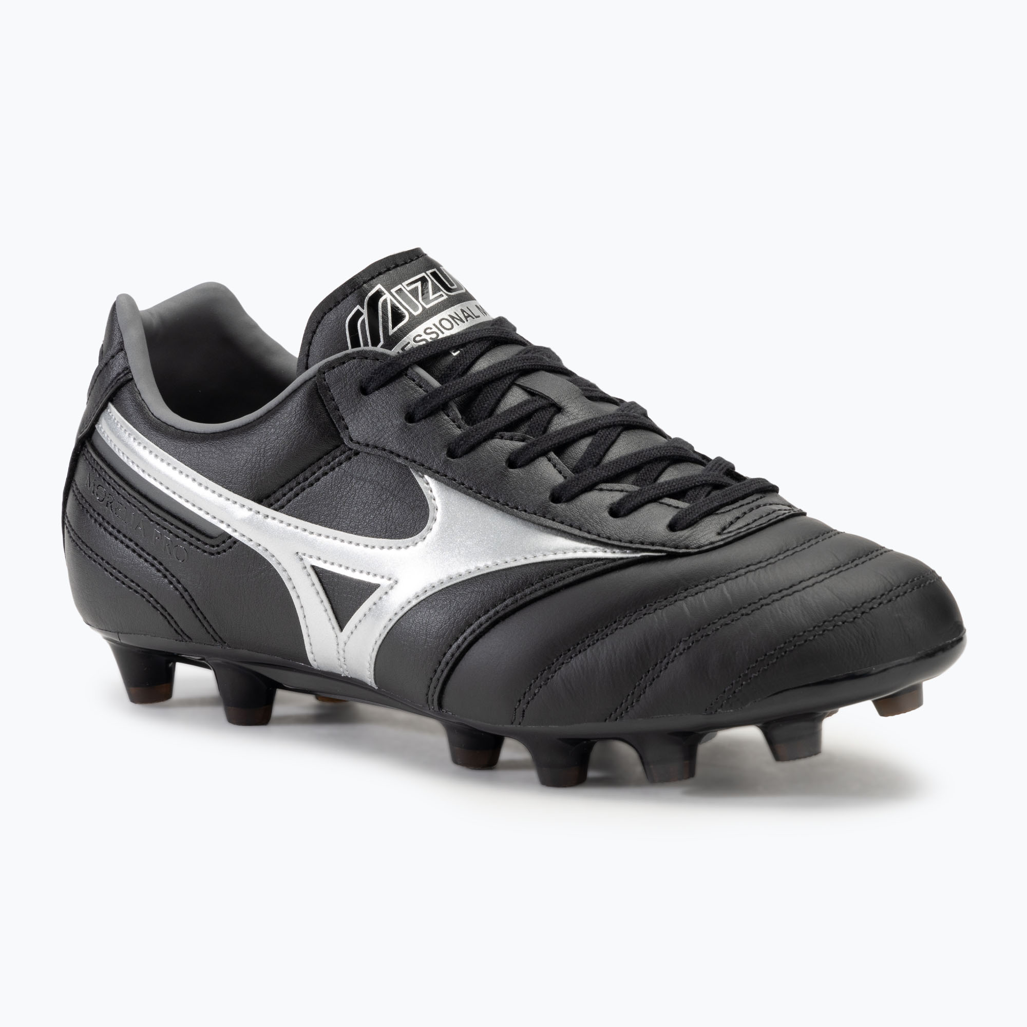 Buty piłkarskie Mizuno Morelia II Pro MD black/galaxy silver/dark shadow | WYSYŁKA W 24H | 30 DNI NA ZWROT