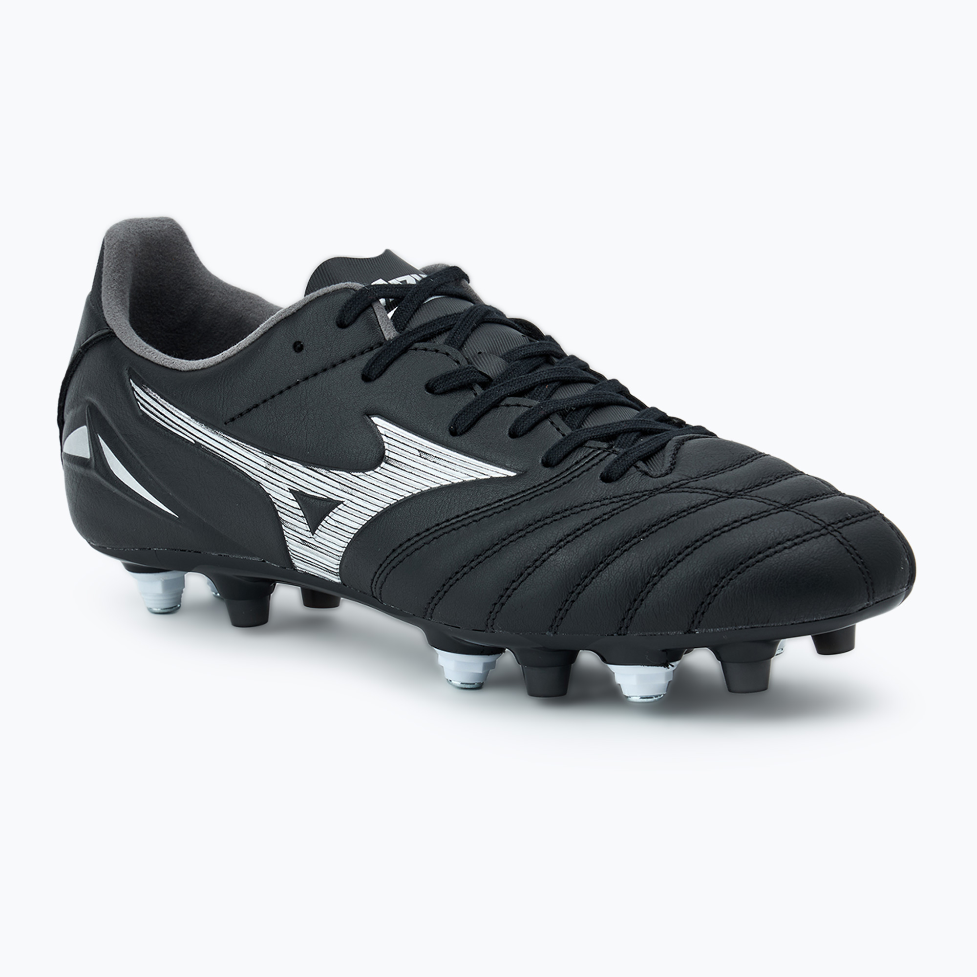 Buty piłkarskie męskie Mizuno Morelia Neo IV Pro MIX black/galaxy silver | WYSYŁKA W 24H | 30 DNI NA ZWROT