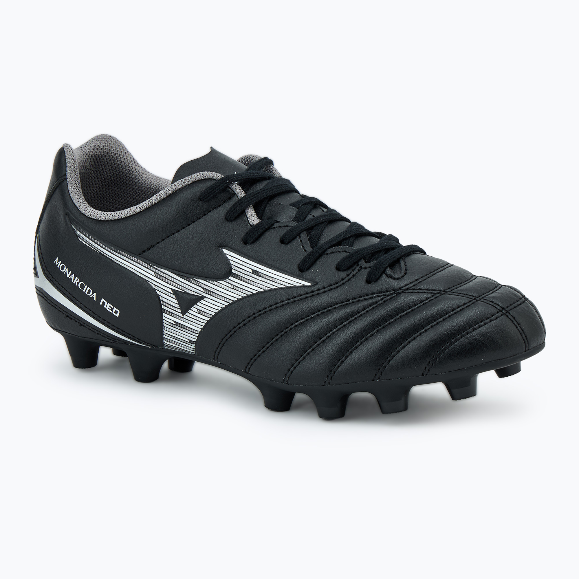 Buty piłkarskie Mizuno Monarcida Neo III Select FG black/silver | WYSYŁKA W 24H | 30 DNI NA ZWROT