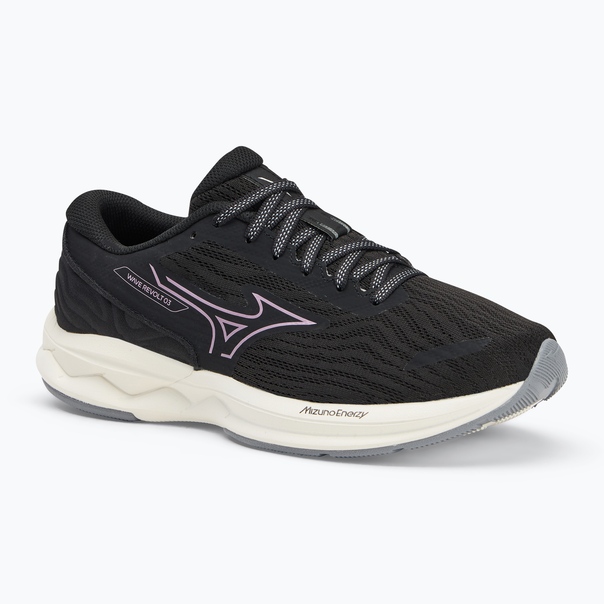 Buty do biegania damskie Mizuno Wave Revolt 3 black/cosmo chrome/mizuno snow white | WYSYŁKA W 24H | 30 DNI NA ZWROT