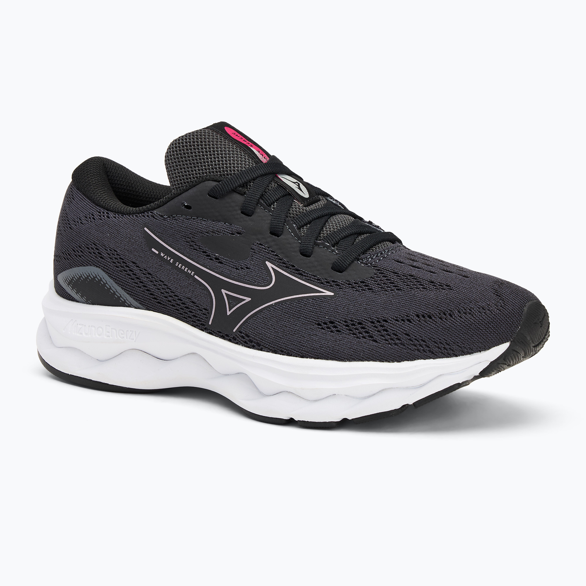 Buty do biegania damskie Mizuno Wave Serene ebony/cosmo chrome/white | WYSYŁKA W 24H | 30 DNI NA ZWROT