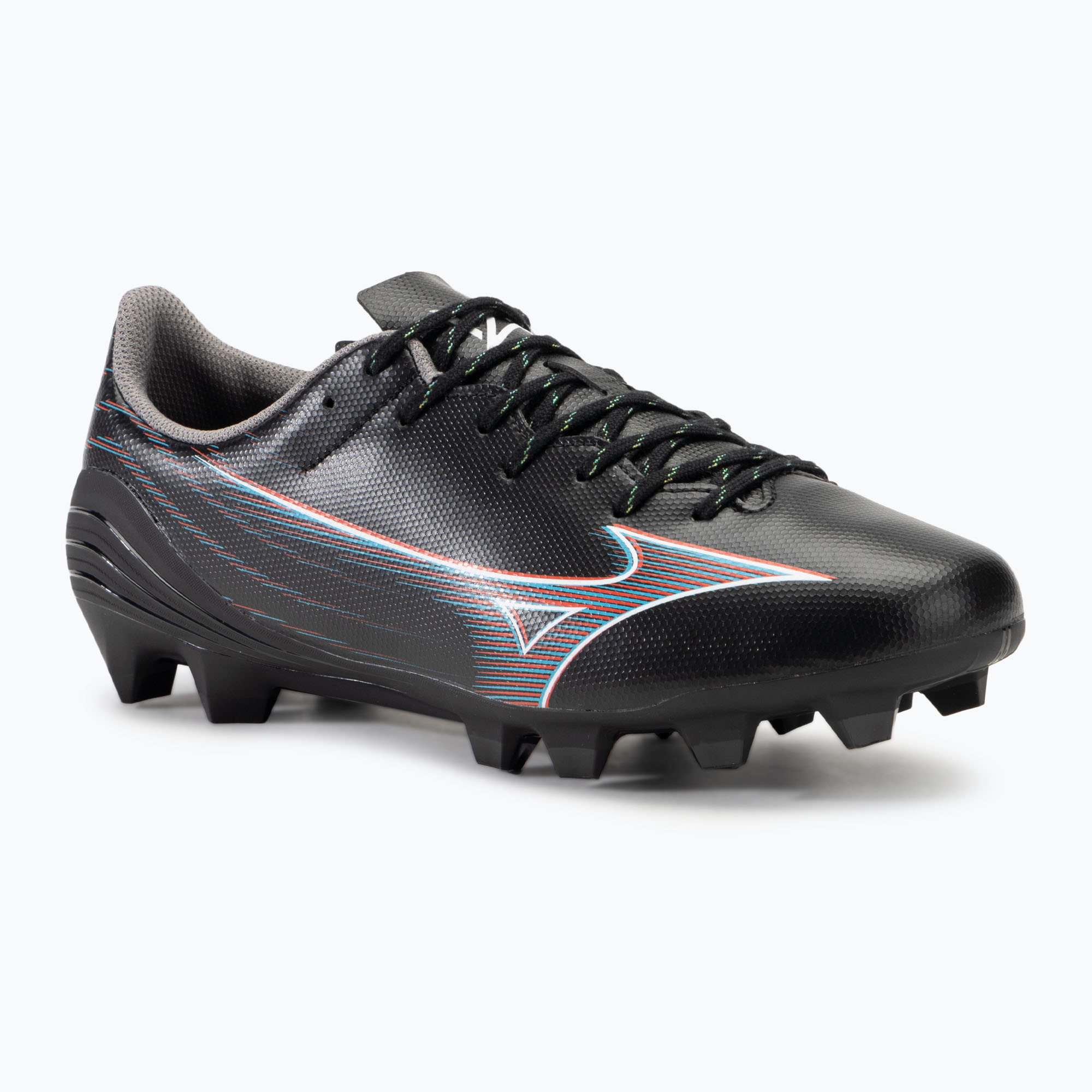 Buty piłkarskie męskie Mizuno α Select FG black/ignition red/801 c | WYSYŁKA W 24H | 30 DNI NA ZWROT