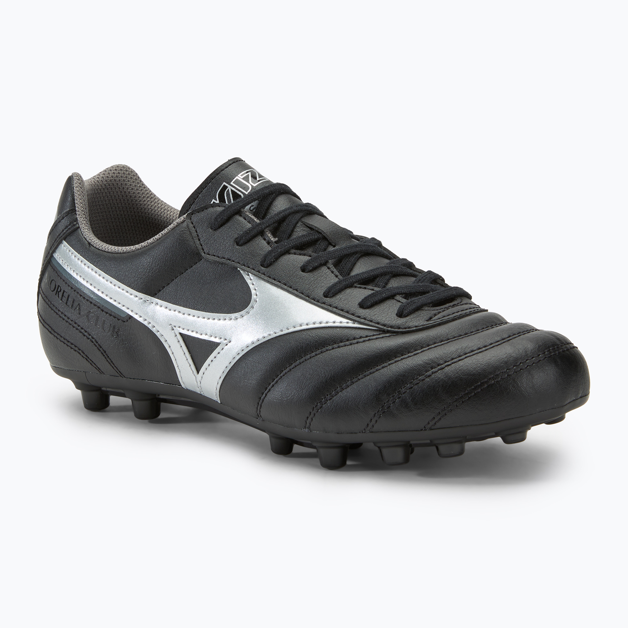 Buty piłkarskie męskie Mizuno Morelia II Club AG black/galaxy silver/dark shadow | WYSYŁKA W 24H | 30 DNI NA ZWROT