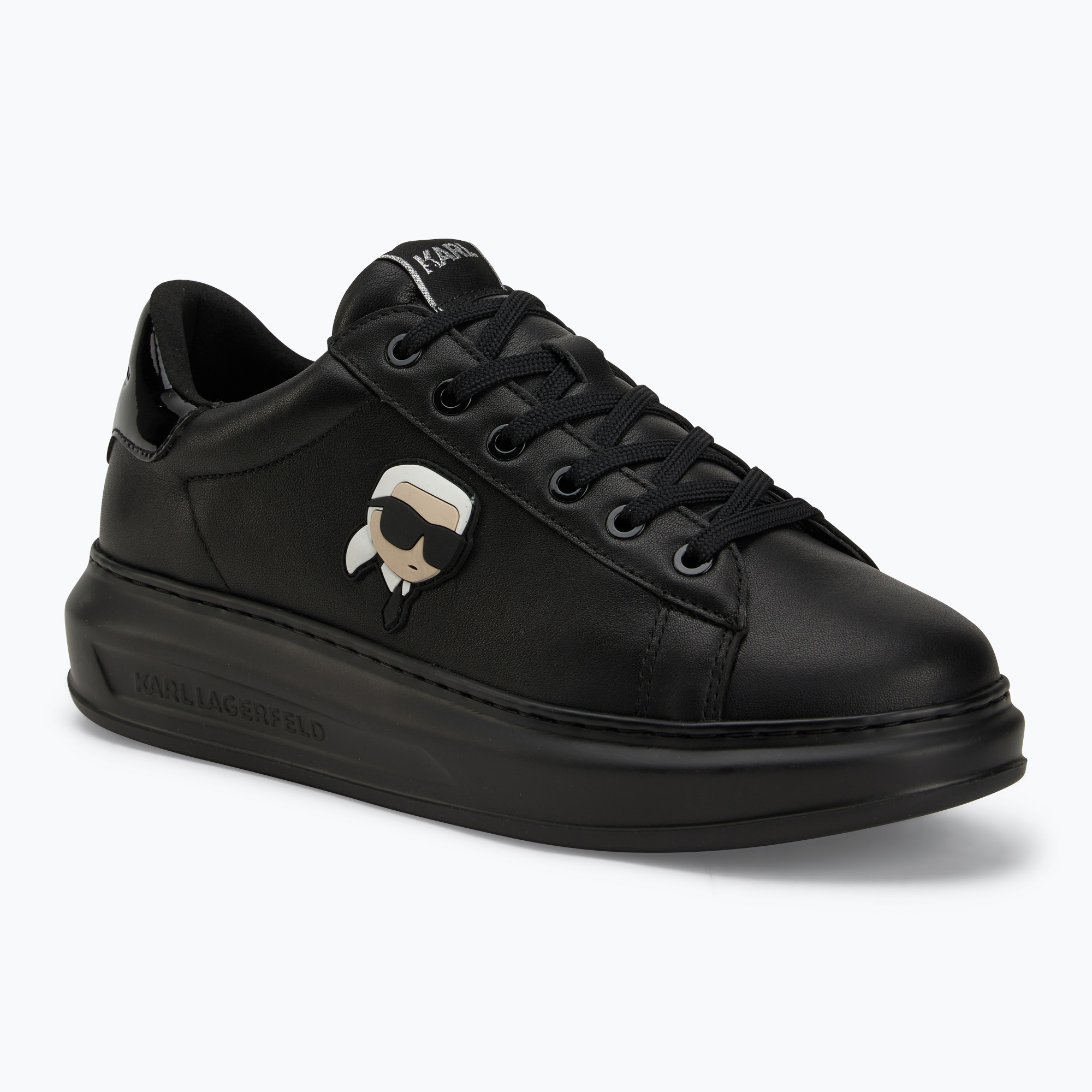 Buty męskie KARL LAGERFELD Kapri Nft black leather/mono 