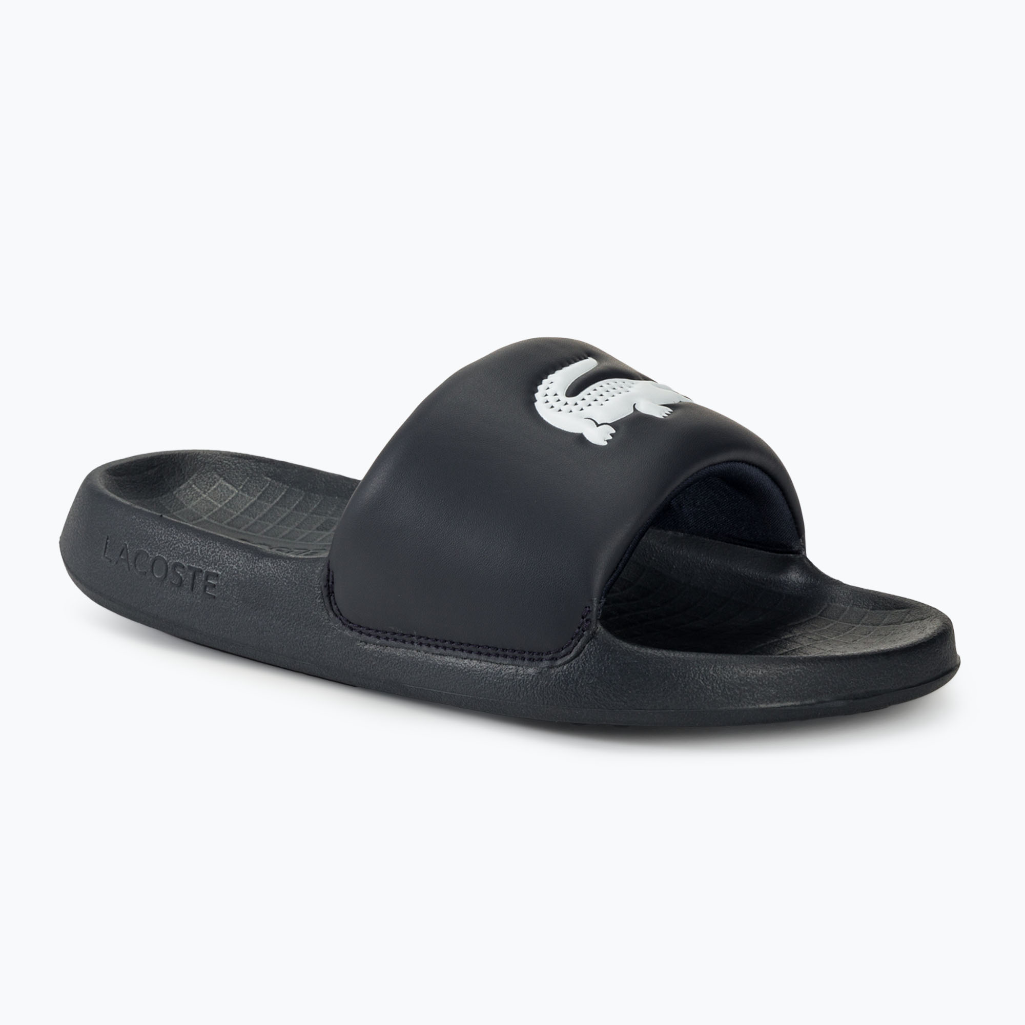 Klapki męskie Lacoste Serve Slide 1.0 navy/white | WYSYŁKA W 24H | 30 DNI NA ZWROT