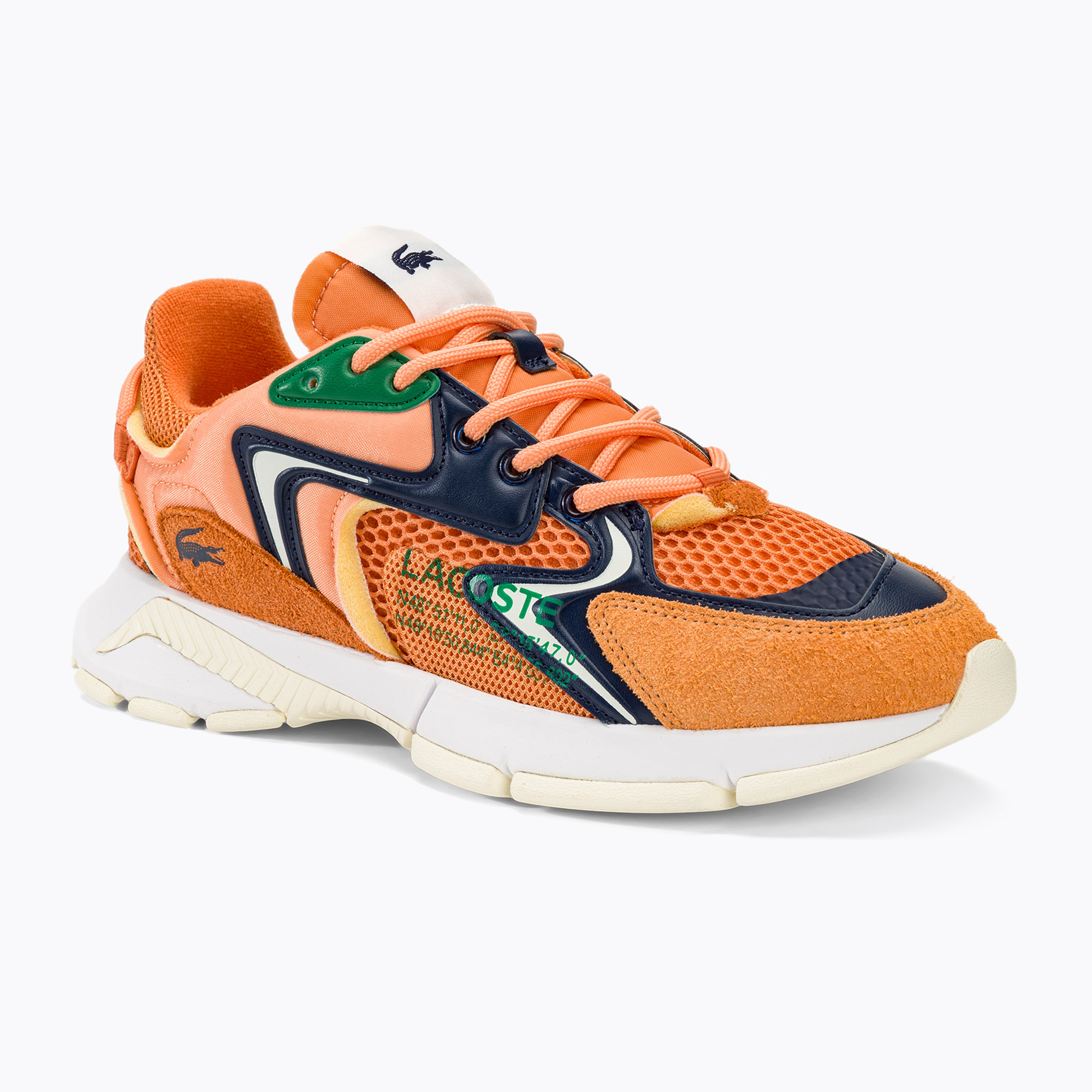 Buty męskie Lacoste L003 Neo Contrasted Textile orange/navy | WYSYŁKA W 24H | 30 DNI NA ZWROT