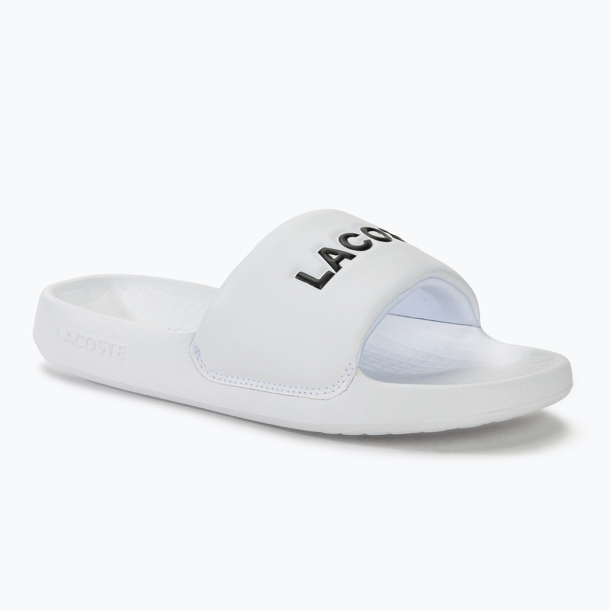 Klapki damskie Lacoste 47CFA0032 white/black | WYSYŁKA W 24H | 30 DNI NA ZWROT