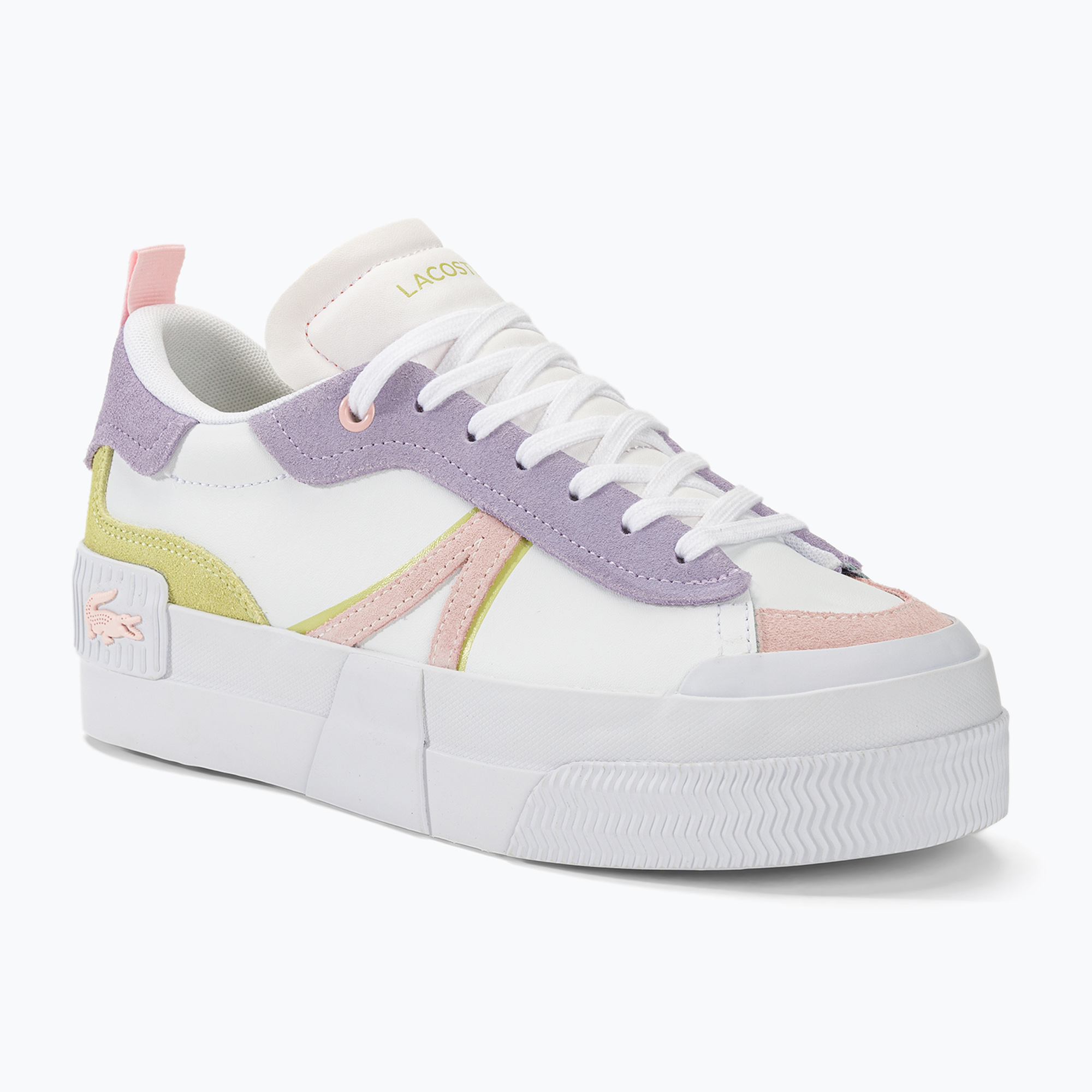 Buty damskie Lacoste 47CFA0002 white/pink | WYSYŁKA W 24H | 30 DNI NA ZWROT