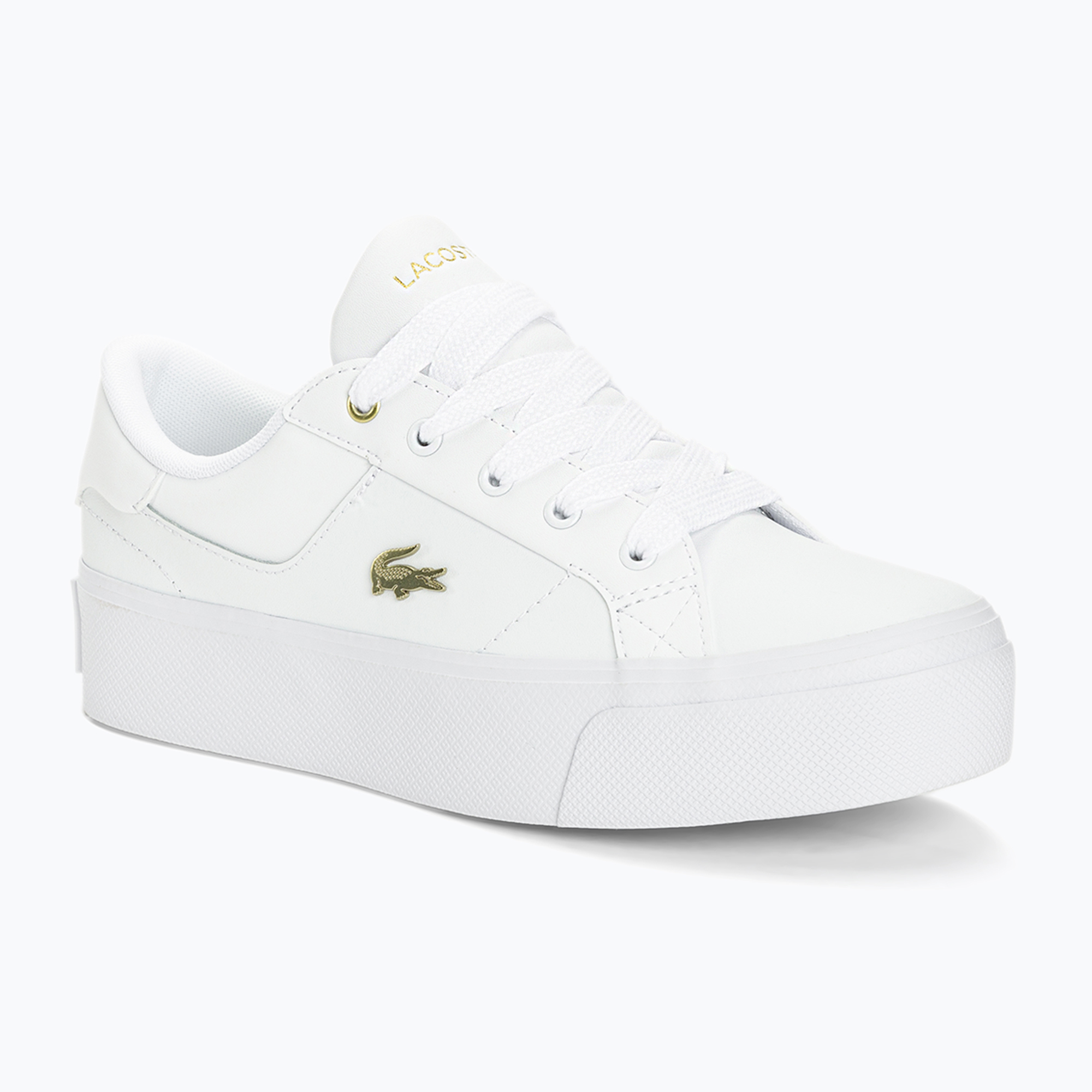 Buty damskie Lacoste 47CFA0005 white/gold | WYSYŁKA W 24H | 30 DNI NA ZWROT
