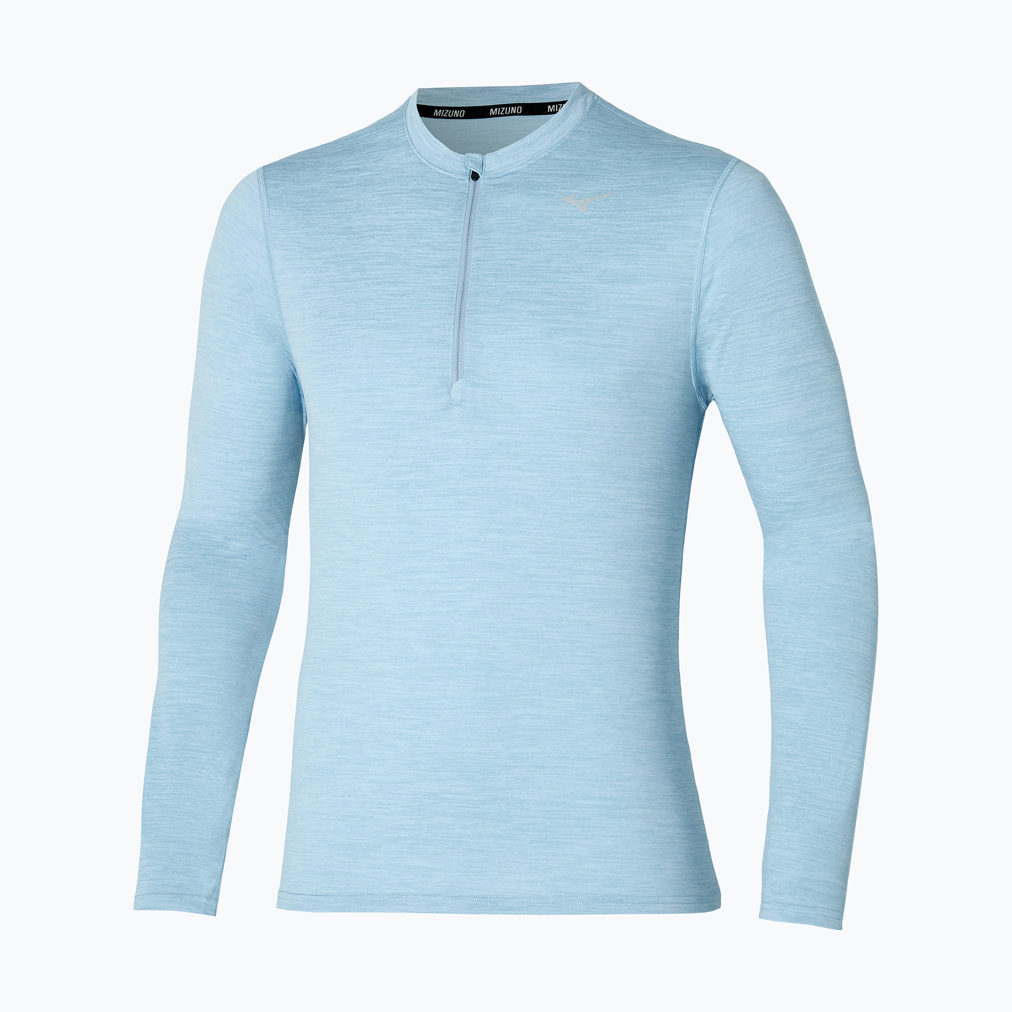 Longsleeve do biegania męski Mizuno Impulse Core Half Zip glacier lake | WYSYŁKA W 24H | 30 DNI NA ZWROT