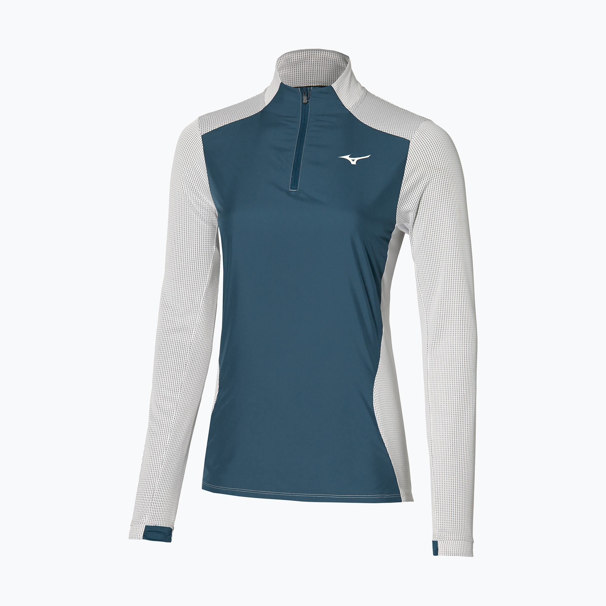 Longsleeve do biegania damski Mizuno Hybrid nimbus cloud | WYSYŁKA W 24H | 30 DNI NA ZWROT