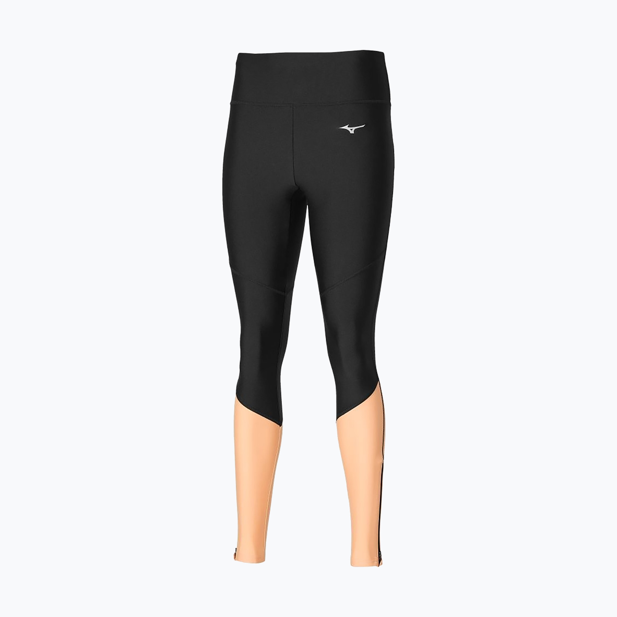 Legginsy do biegania damskie Mizuno Impulse Core Long black/ apricot ice | WYSYŁKA W 24H | 30 DNI NA ZWROT