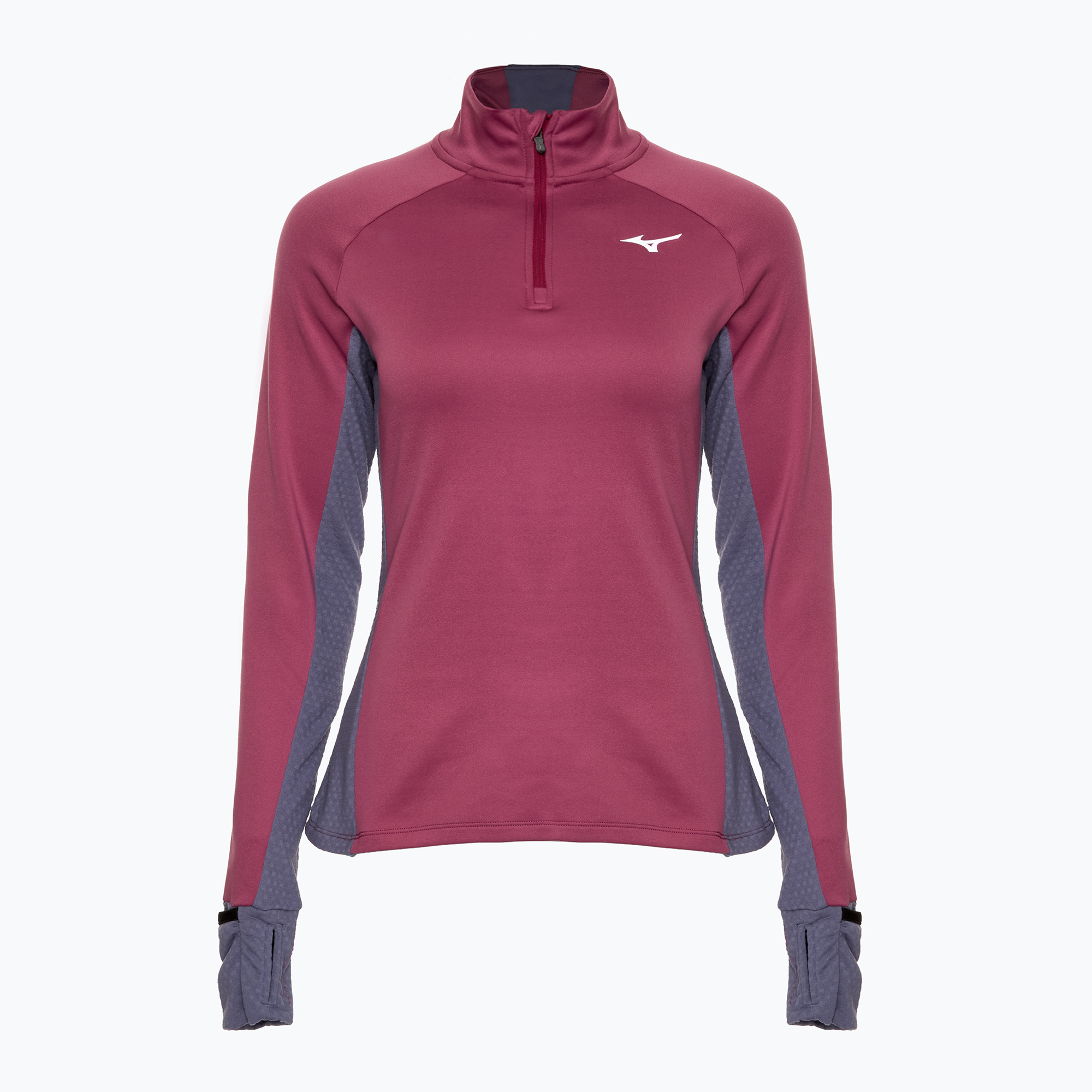 Bluza do biegania damska Mizuno Warmalite Half Zip violet quartz | WYSYŁKA W 24H | 30 DNI NA ZWROT