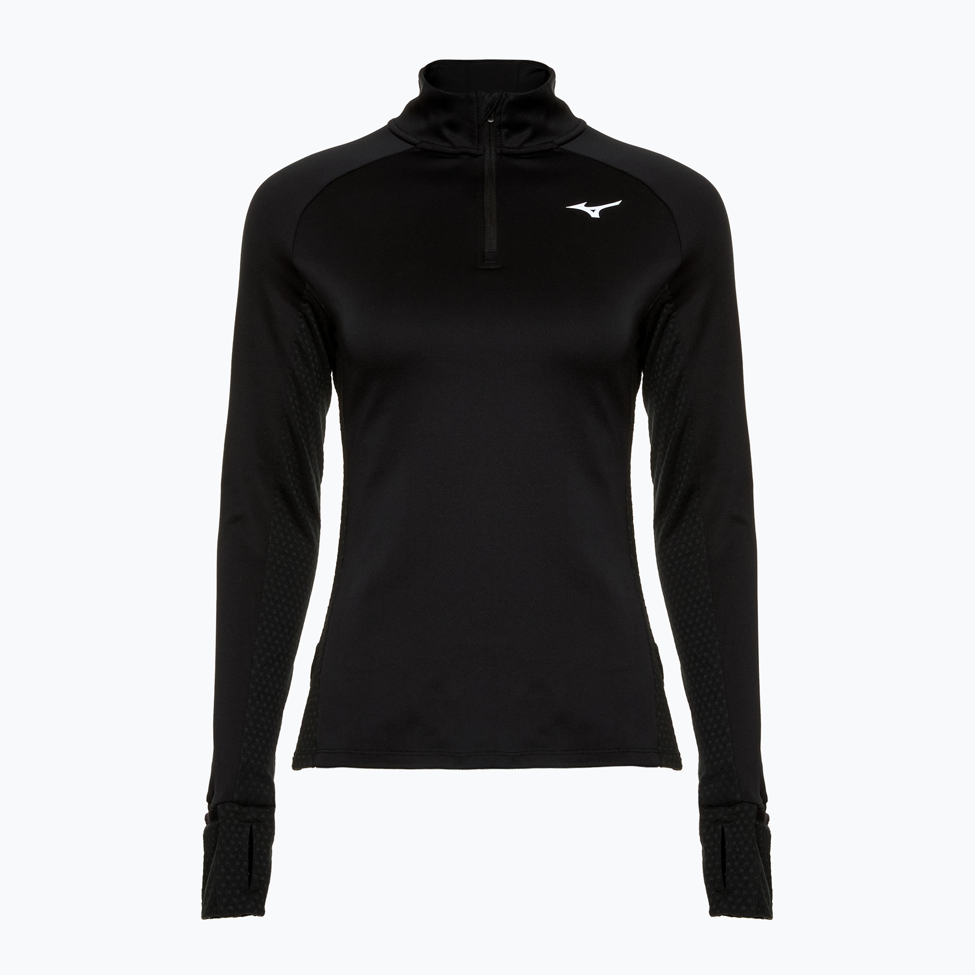 Bluza do biegania damska Mizuno Warmalite Half Zip black | WYSYŁKA W 24H | 30 DNI NA ZWROT