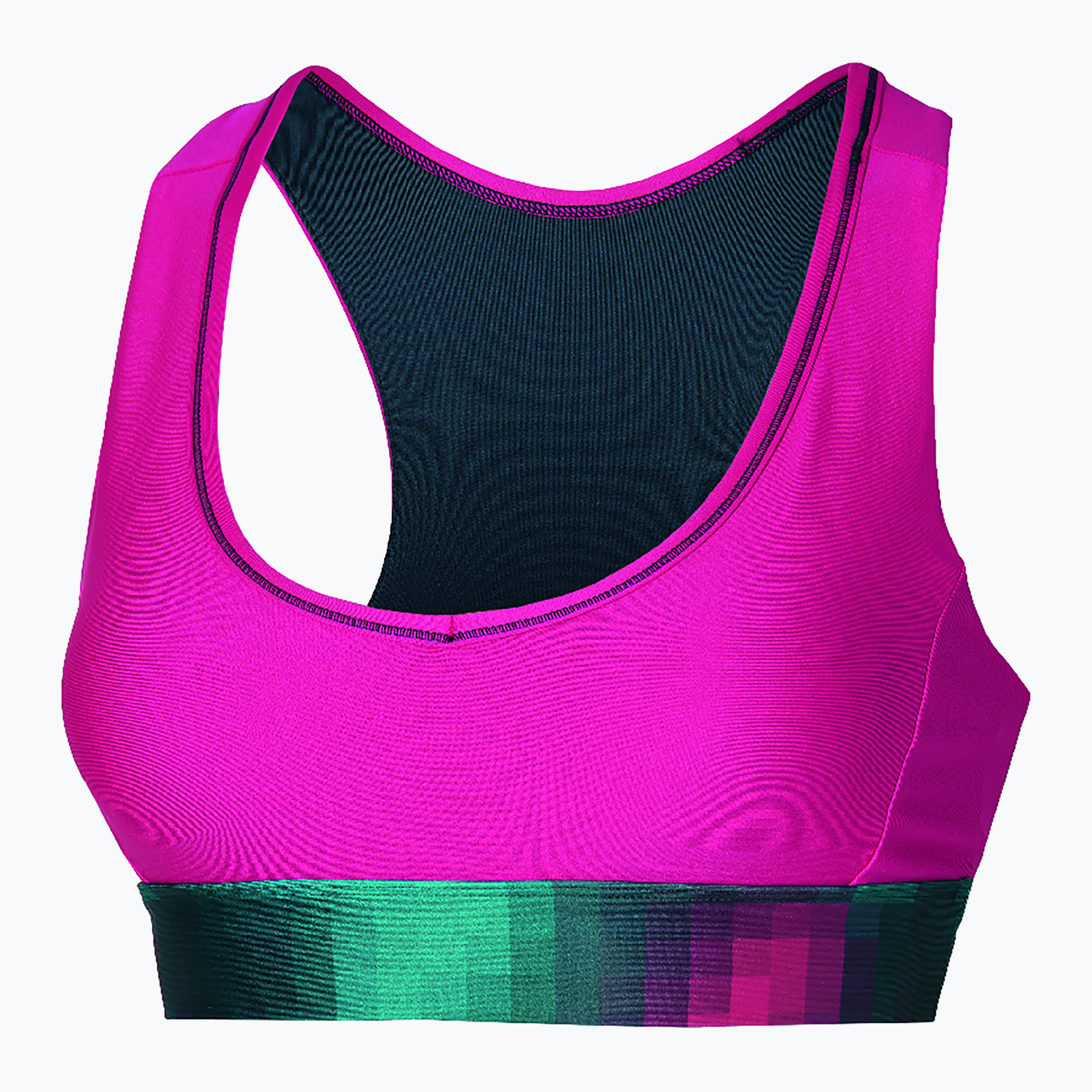 Biustonosz Mizuno Frontier Bra fuchsia purple 