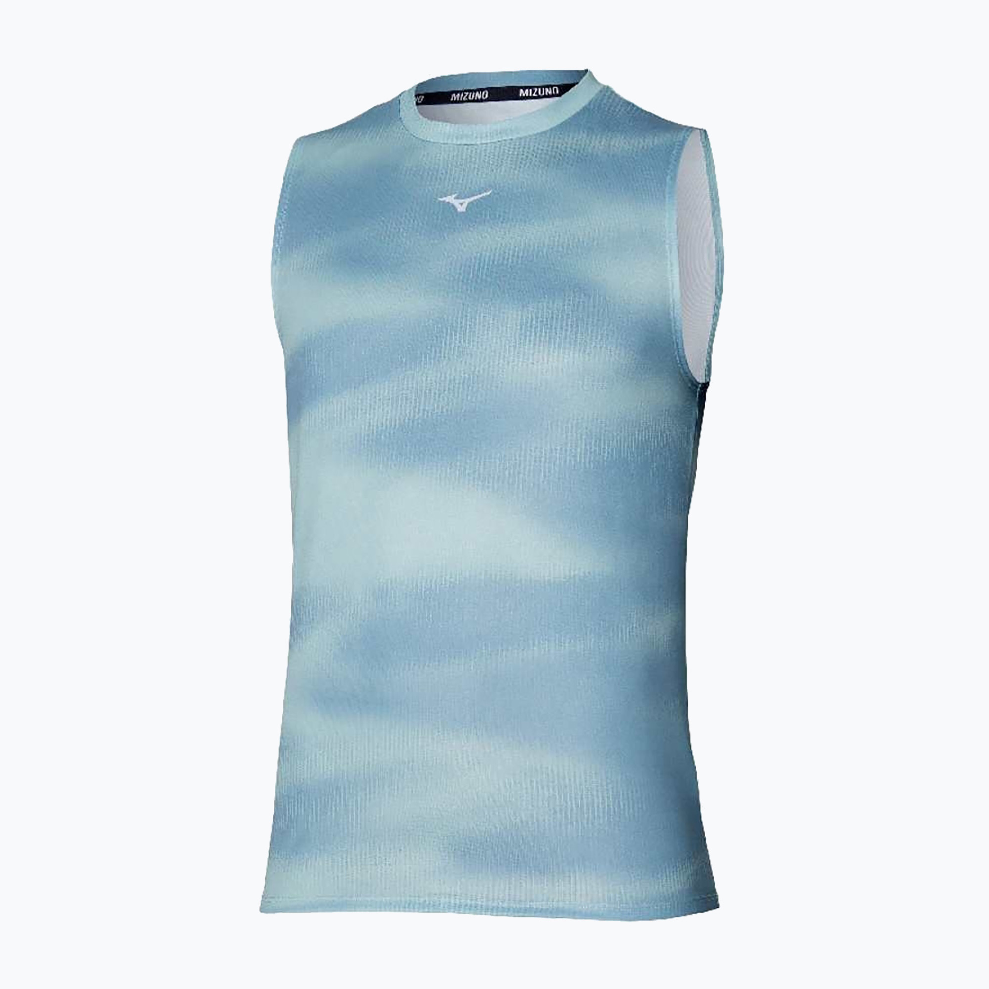 Koszulka do biegania męska Mizuno Core Graphic Sleeveless cloud blue 