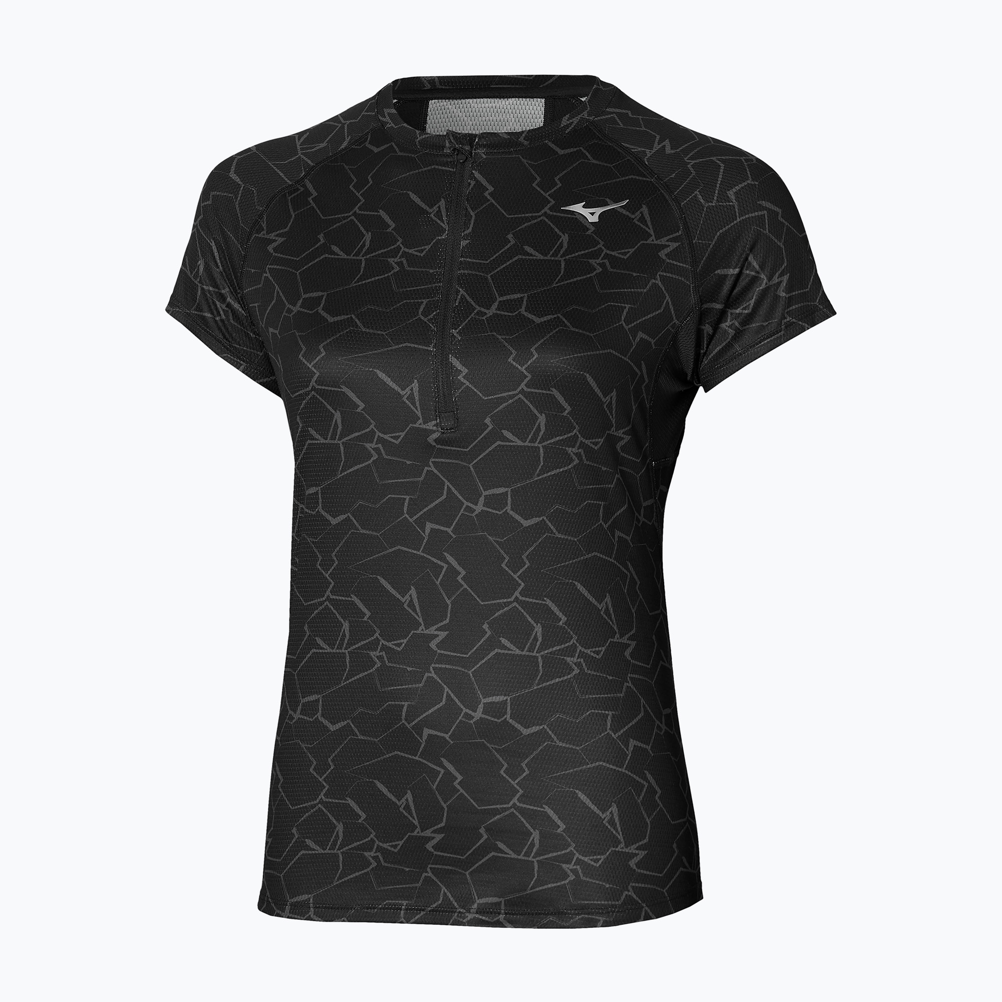 Koszulka do biegania damska Mizuno Graphic Trail Tee black 