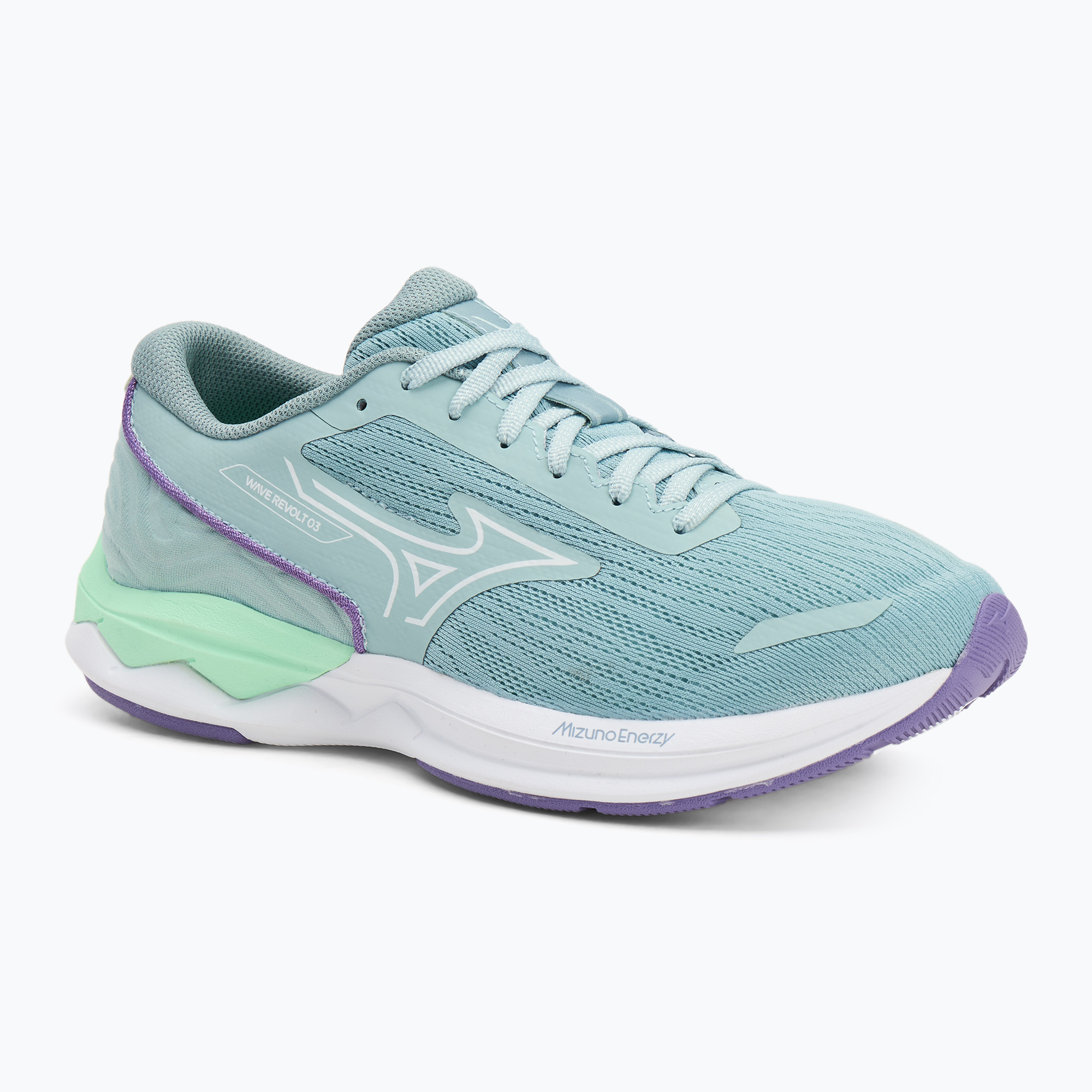 Buty do biegania damskie Mizuno Wave Revolt 3 ether/white/ paisley purple | WYSYŁKA W 24H | 30 DNI NA ZWROT