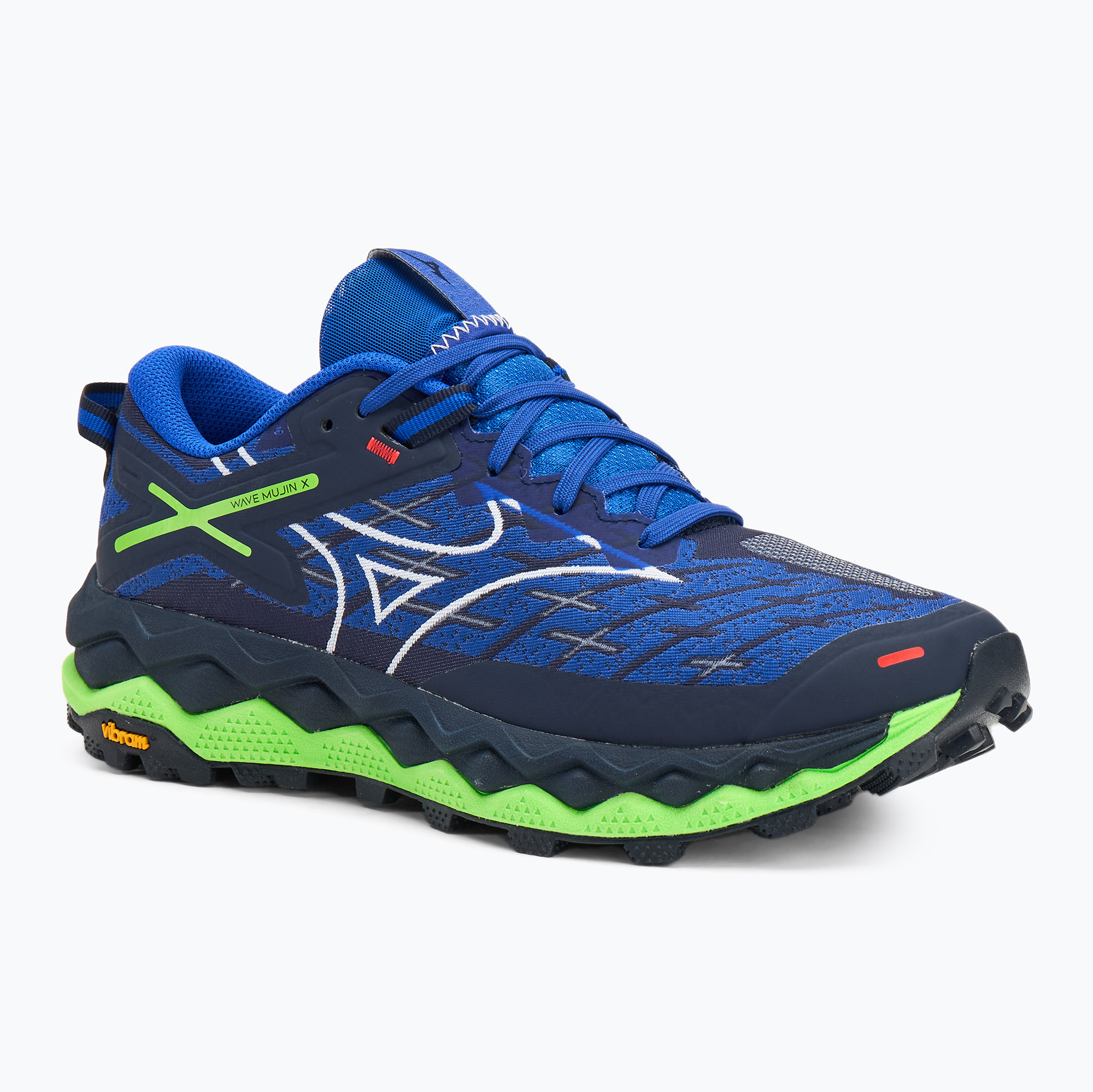 Buty do biegania męskie Mizuno Wave Mujin 10 reflex blue c/white/green gecko | WYSYŁKA W 24H | 30 DNI NA ZWROT