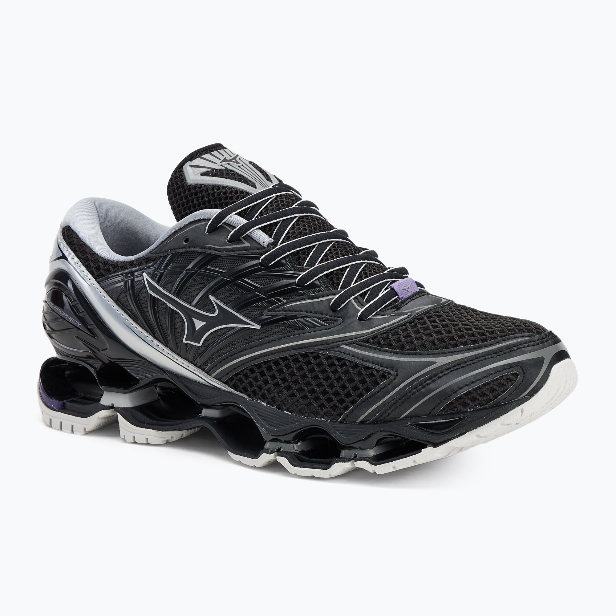 Buty męskie Mizuno Wave Prophecy LS black/silver/purple haze | WYSYŁKA W 24H | 30 DNI NA ZWROT