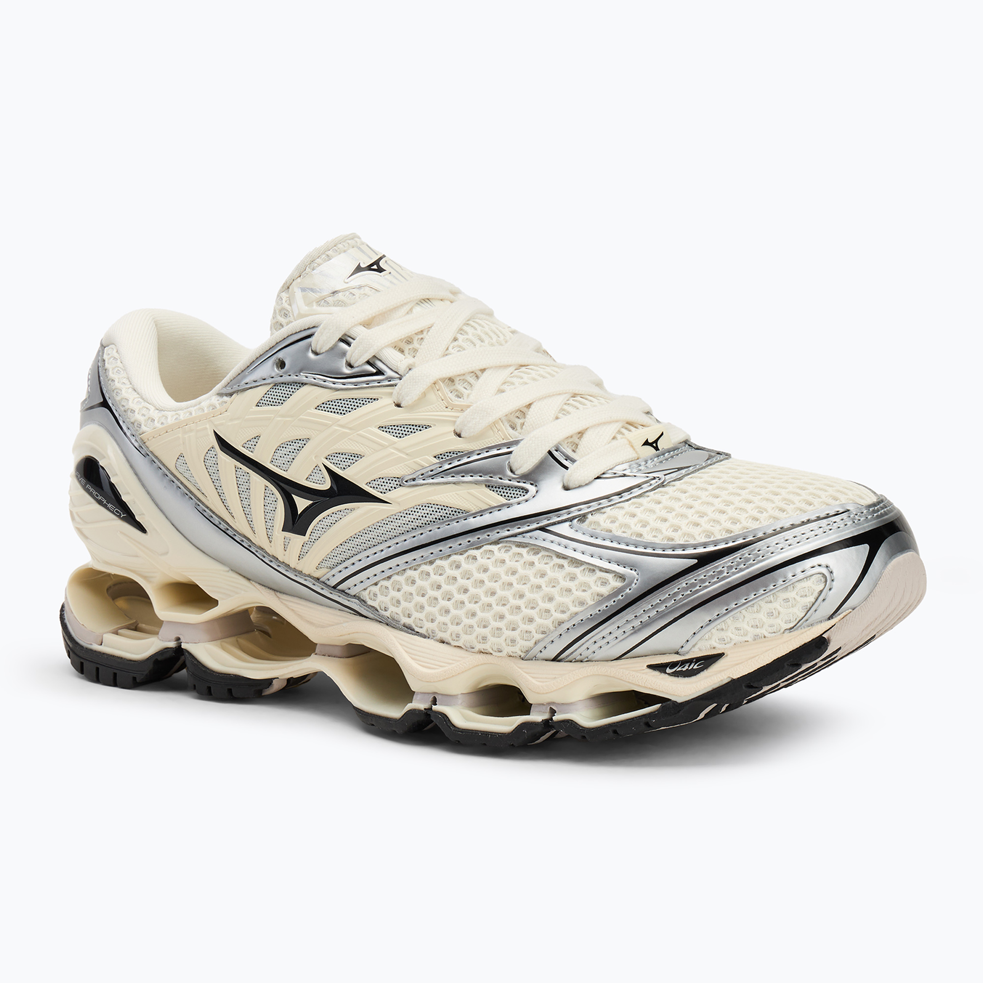 Buty męskie Mizuno Wave Prophecy LS pristine/black/silver | WYSYŁKA W 24H | 30 DNI NA ZWROT