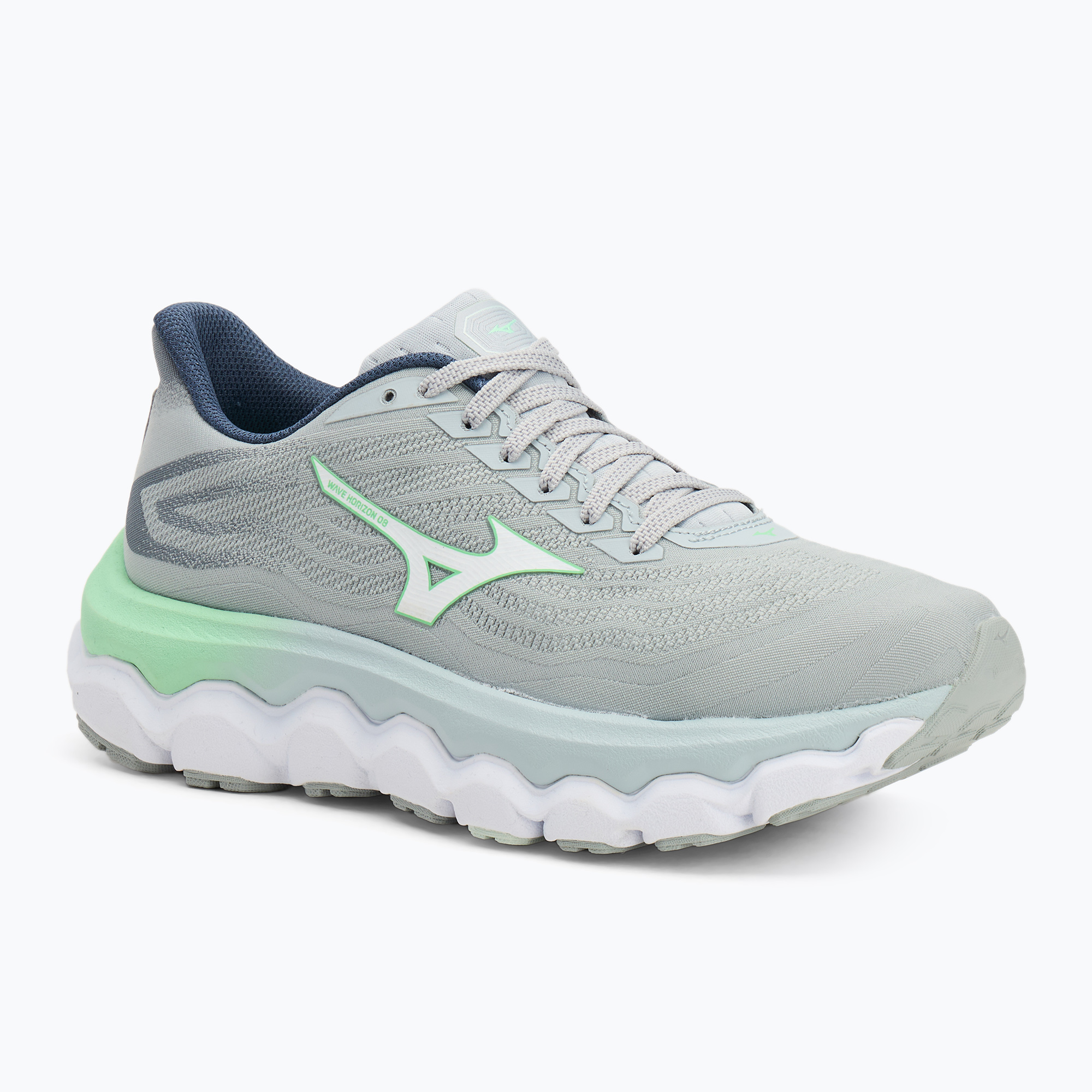 Buty do biegania damskie Mizuno Wave Horizon 8 pearl blue/white/hint of mint | WYSYŁKA W 24H | 30 DNI NA ZWROT