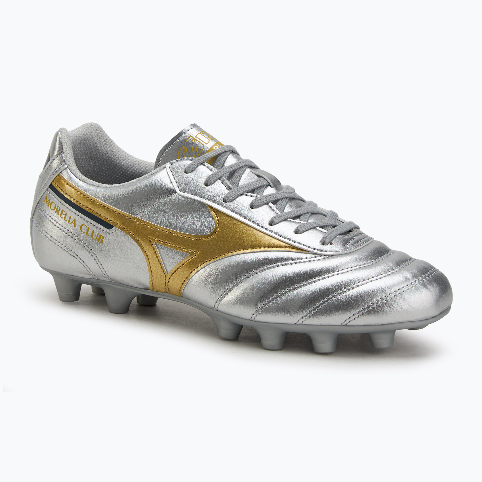 Buty piłkarskie Mizuno Morelia II Club Md galaxy silver/gold/gold | WYSYŁKA W 24H | 30 DNI NA ZWROT