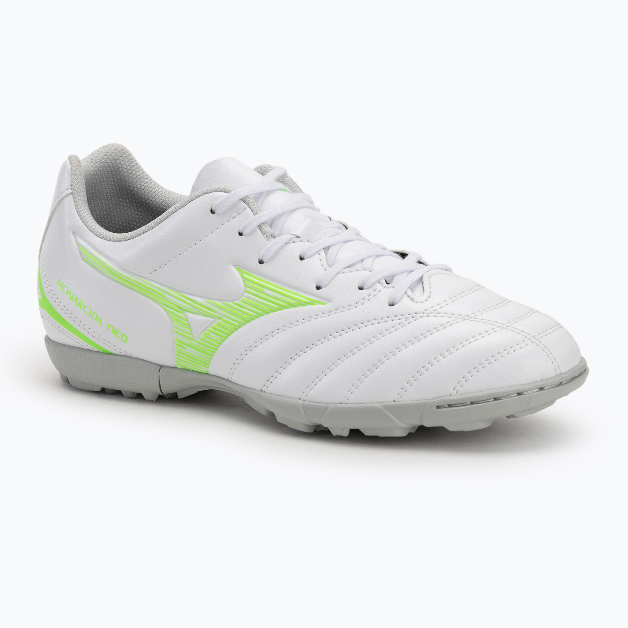 Buty piłkarskie Mizuno Monarcida Neo III Select AS white/neon green 