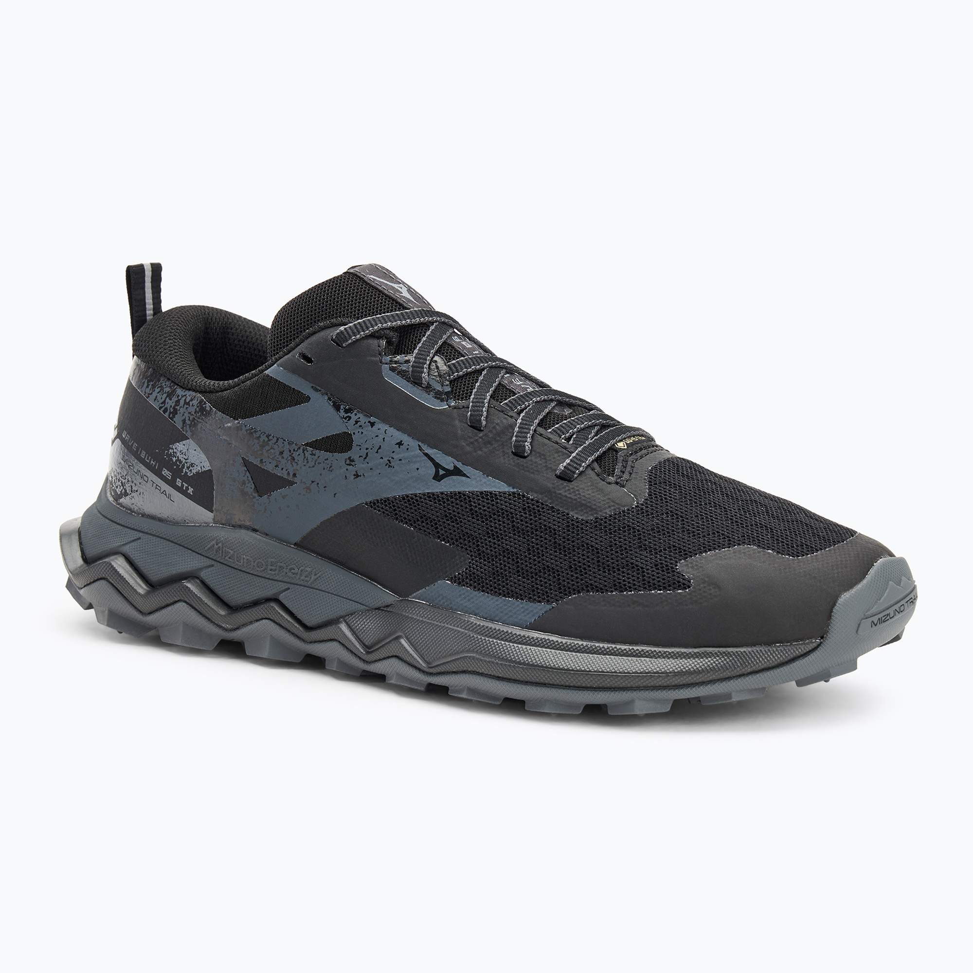 Buty do biegania męskie Mizuno Wave Ibuki 5 GTX black/ebony/ultimate gray | WYSYŁKA W 24H | 30 DNI NA ZWROT