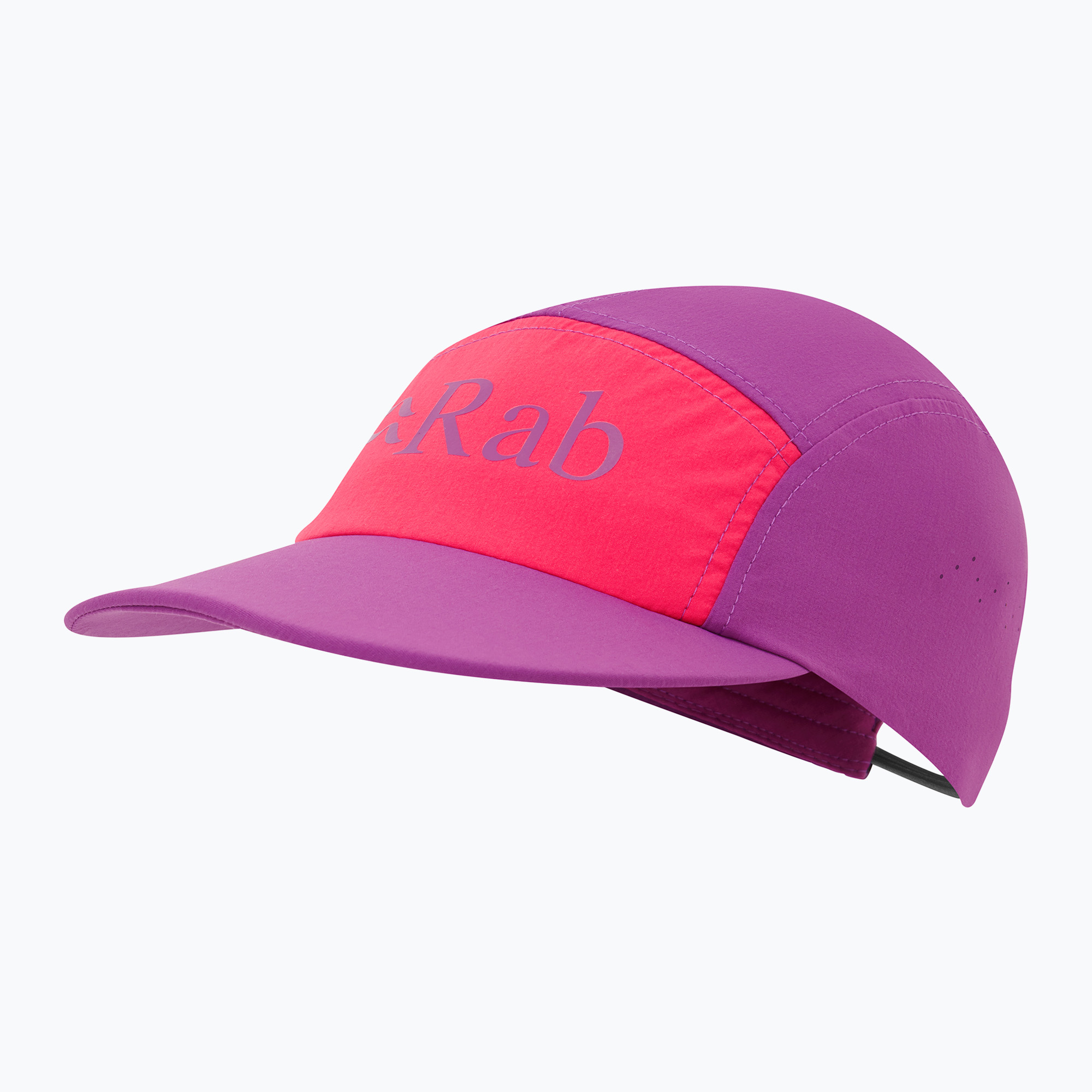 Czapka z daszkiem Rab Talus 5 Panel plum/watermelon 