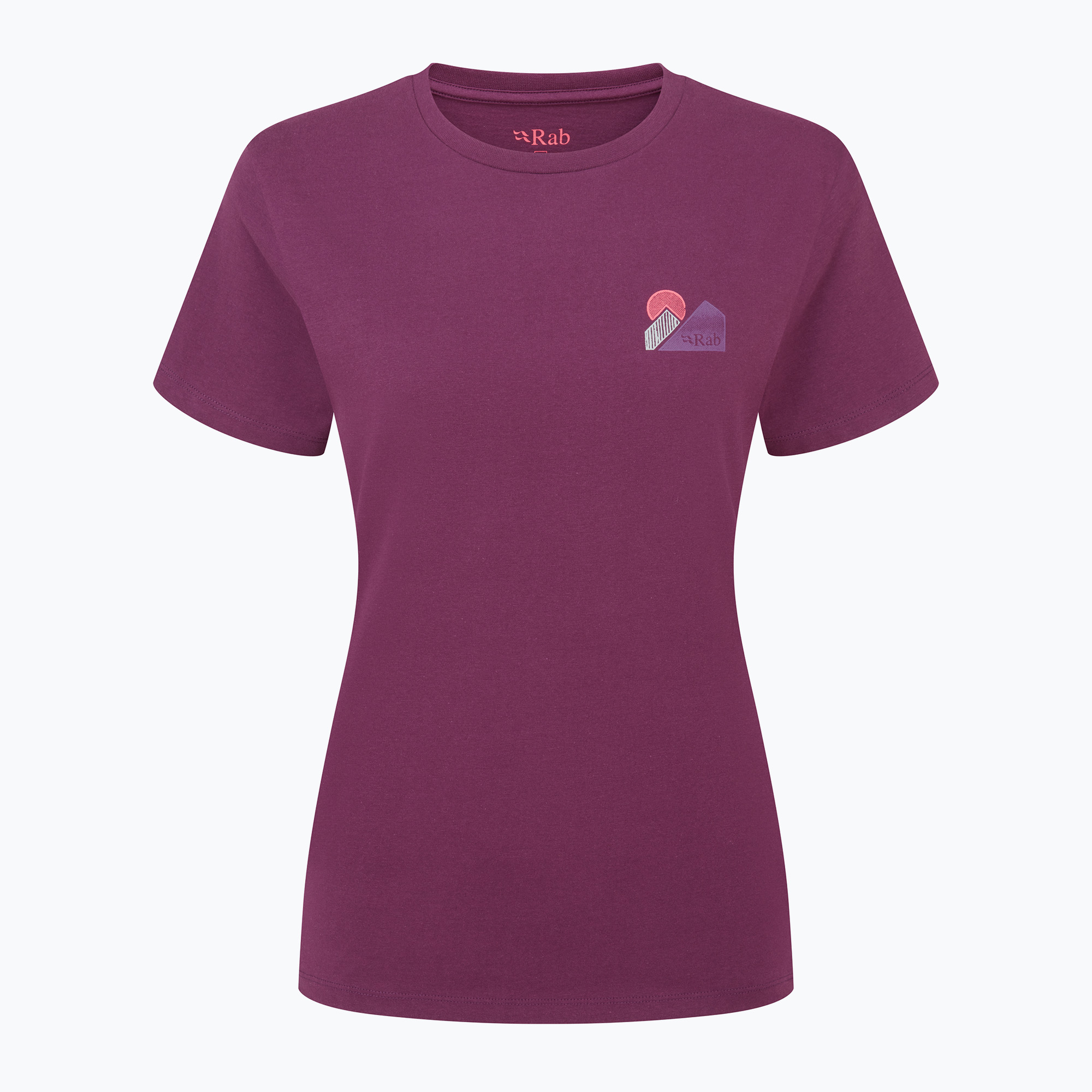 Koszulka damska Rab Tuku Vista Tee mulberry 