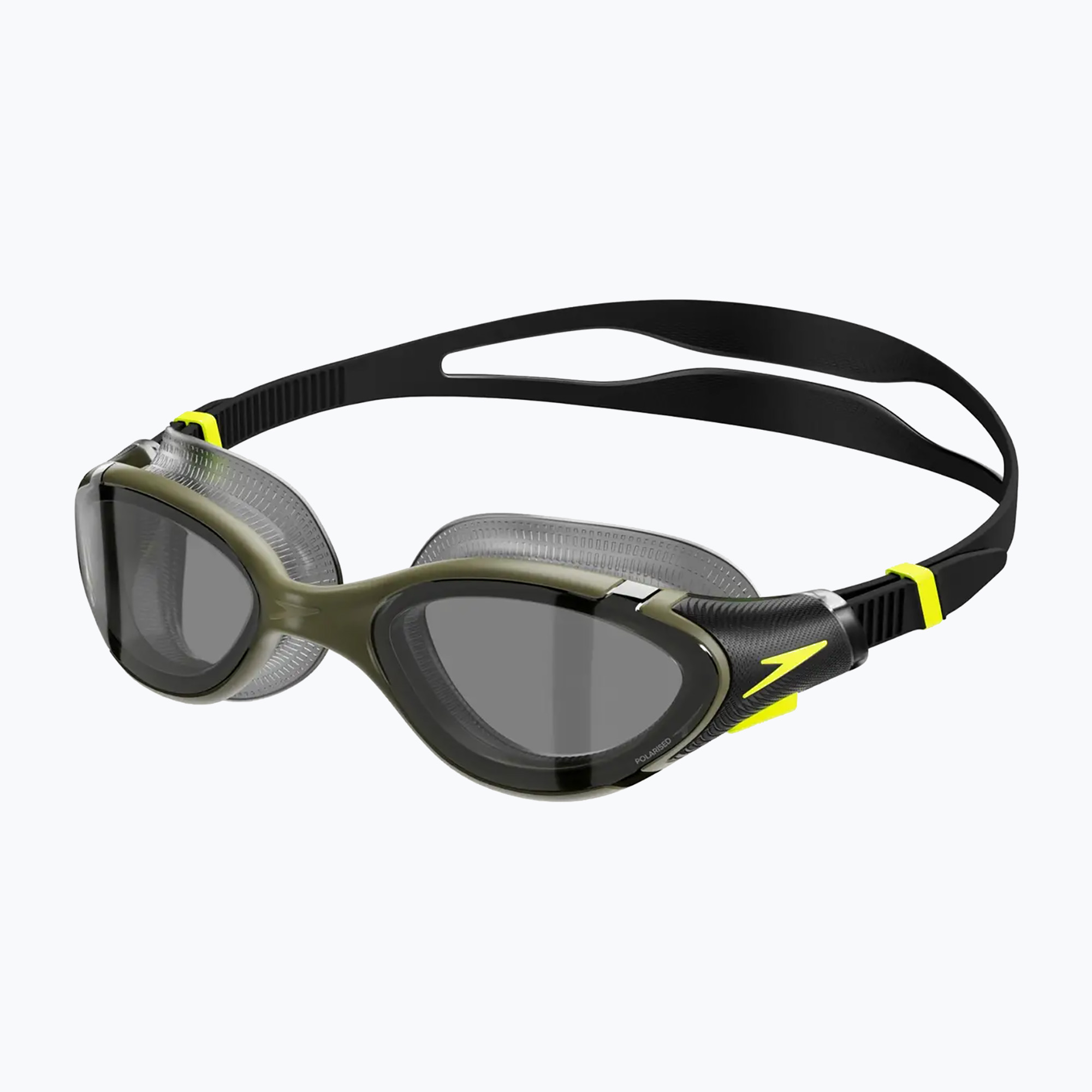 Zdjęcia - Okulary do pływania Speedo   Biofuse 2.0 Polarised olive night/black/hyper | 