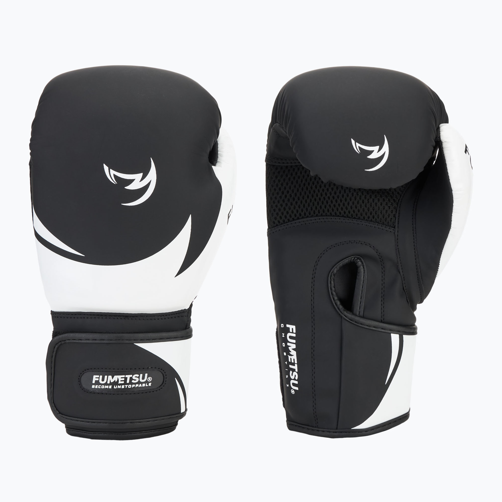 Rękawice bokserskie FUMETSU Ghost S3 Boxing black/ white 