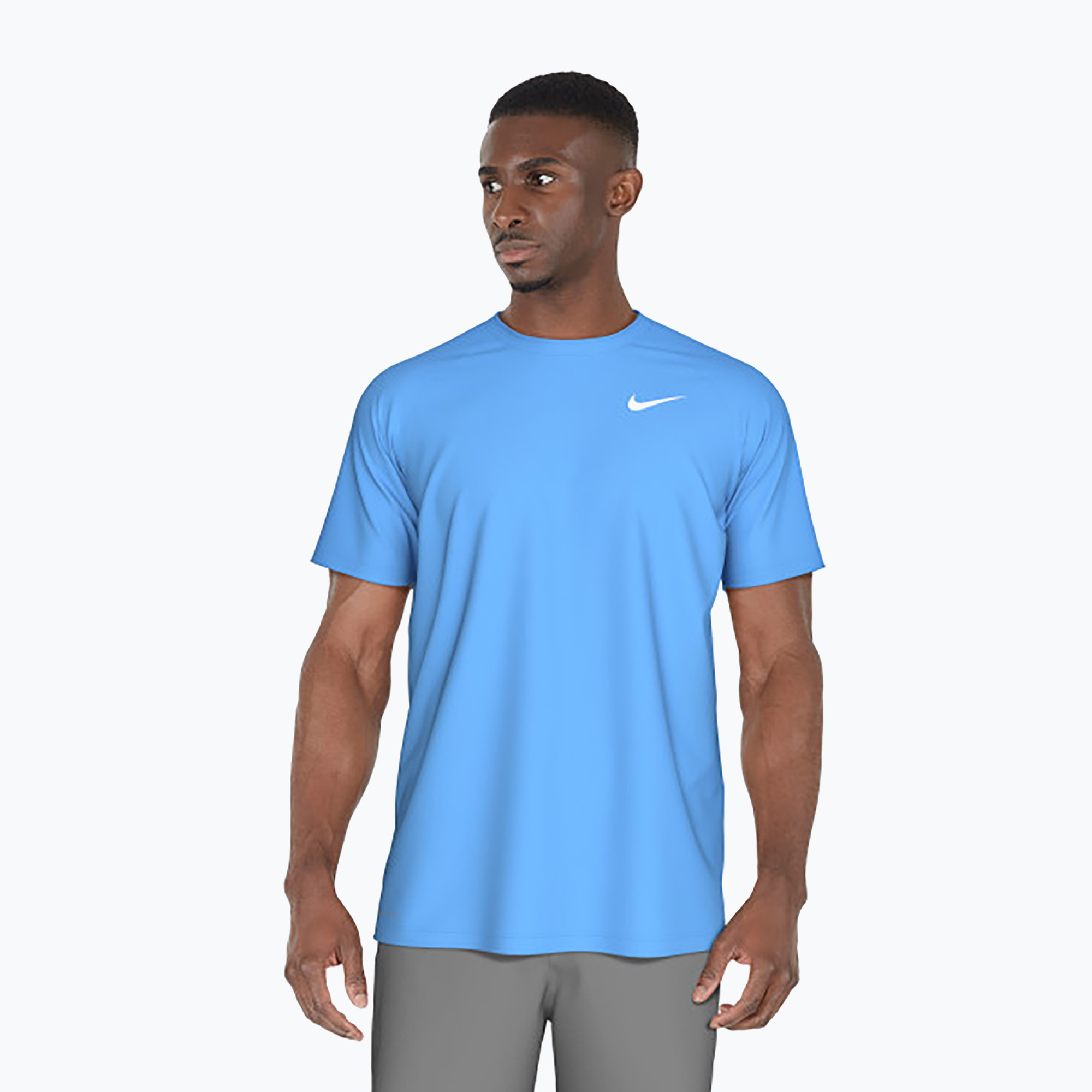 Koszulka męska Nike Essential Hydroguard university blue 