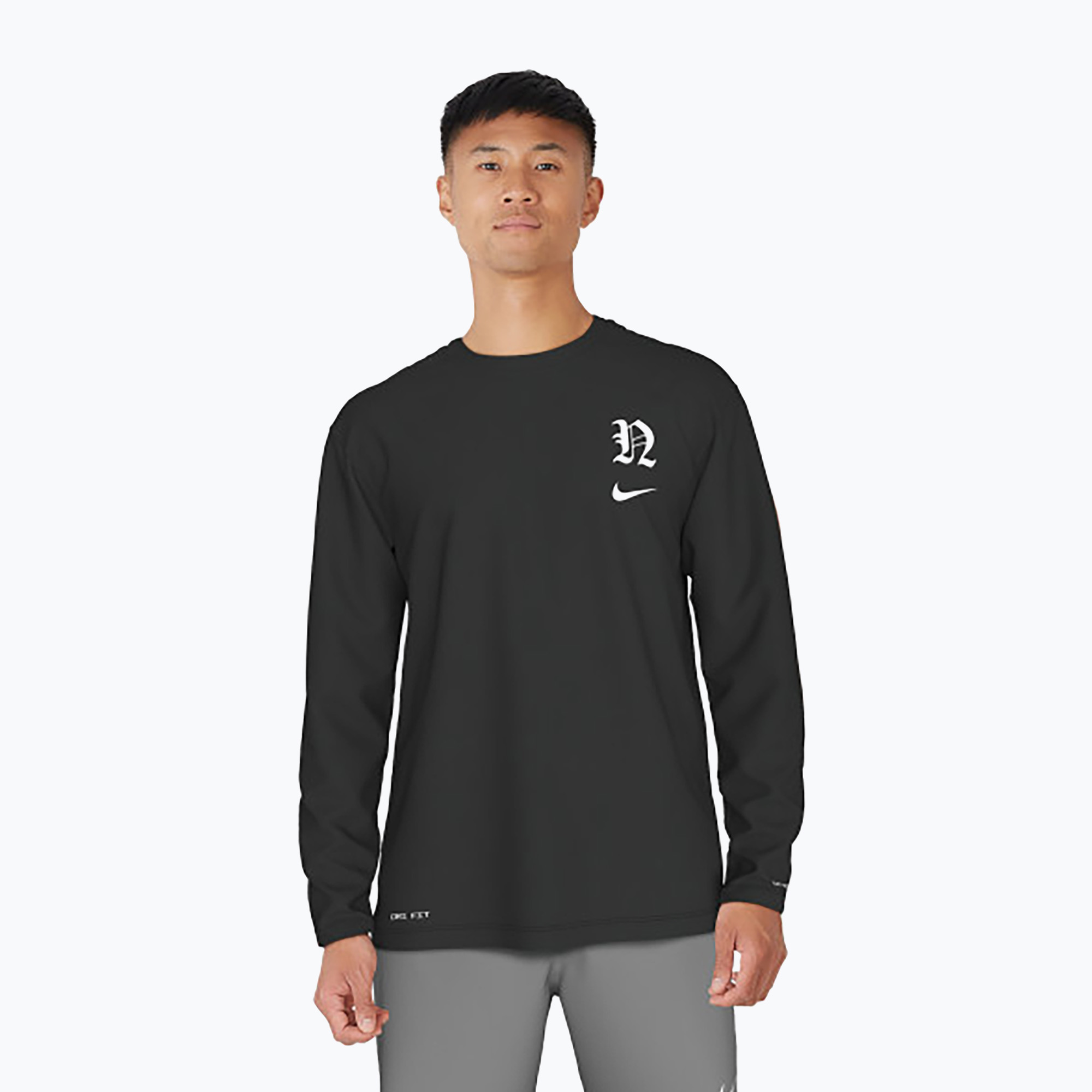 Longsleeve męski Nike Luxe Letter Hydroguard black 