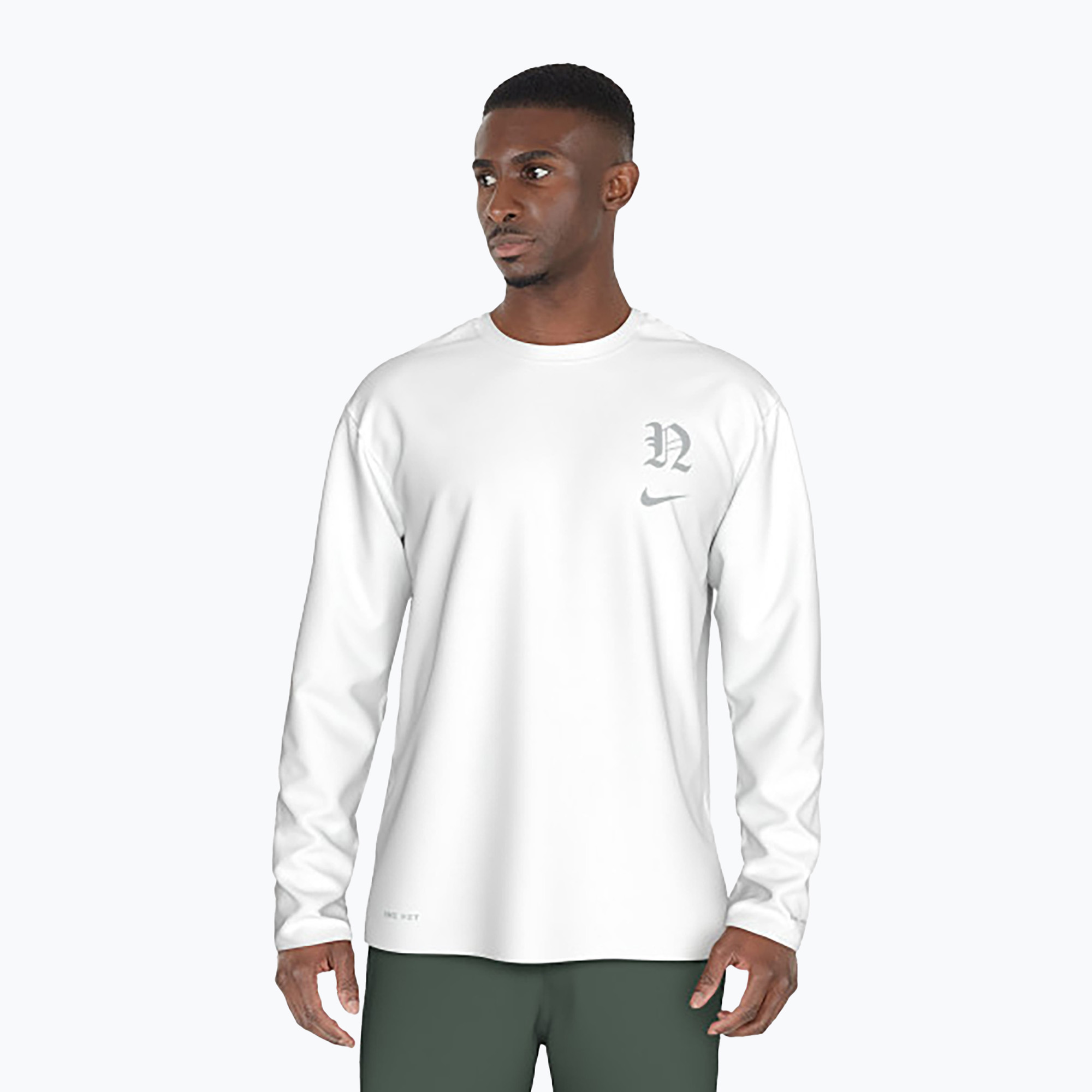Longsleeve męski Nike Luxe Letter Hydroguard white 