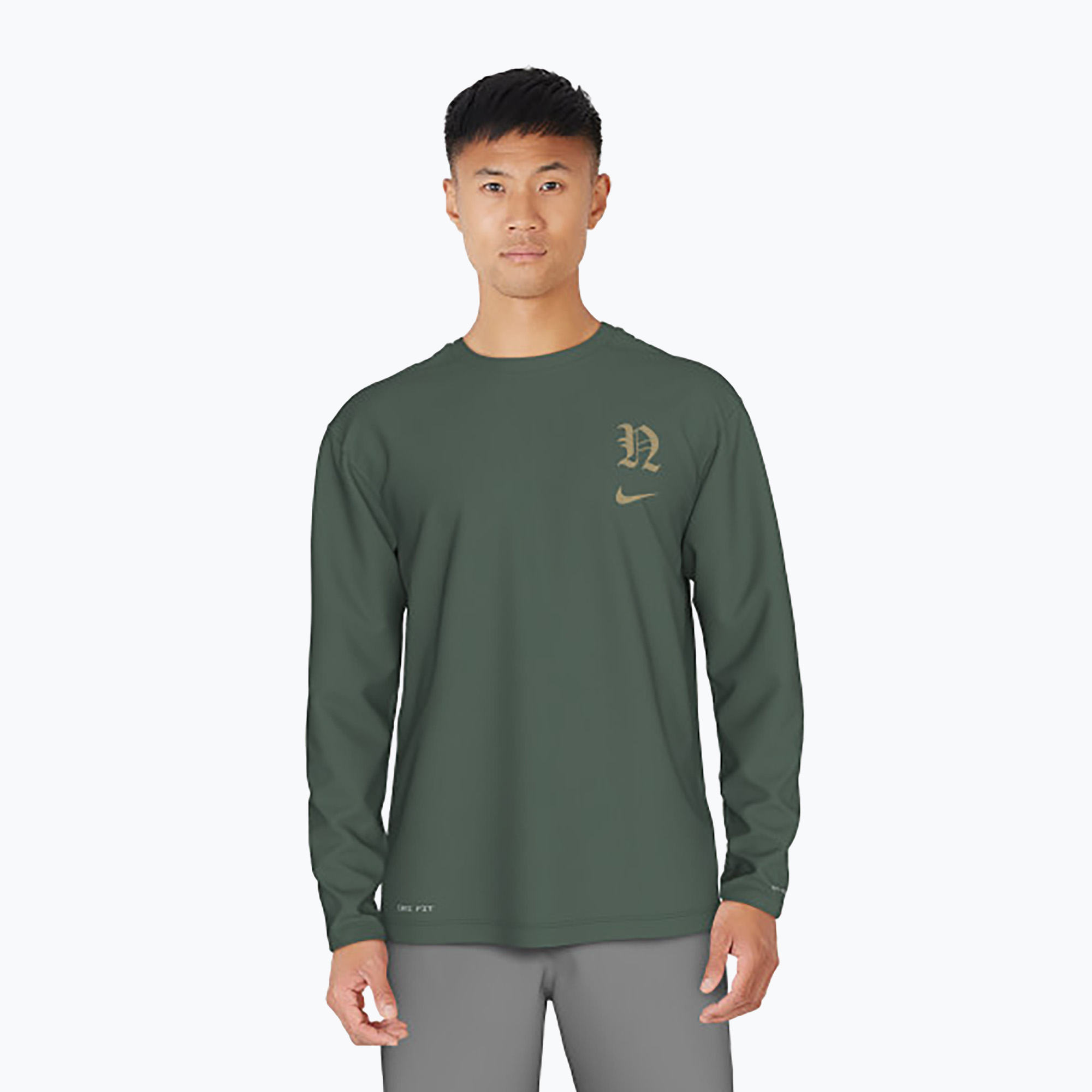 Longsleeve męski Nike Luxe Letter Hydroguard fir 
